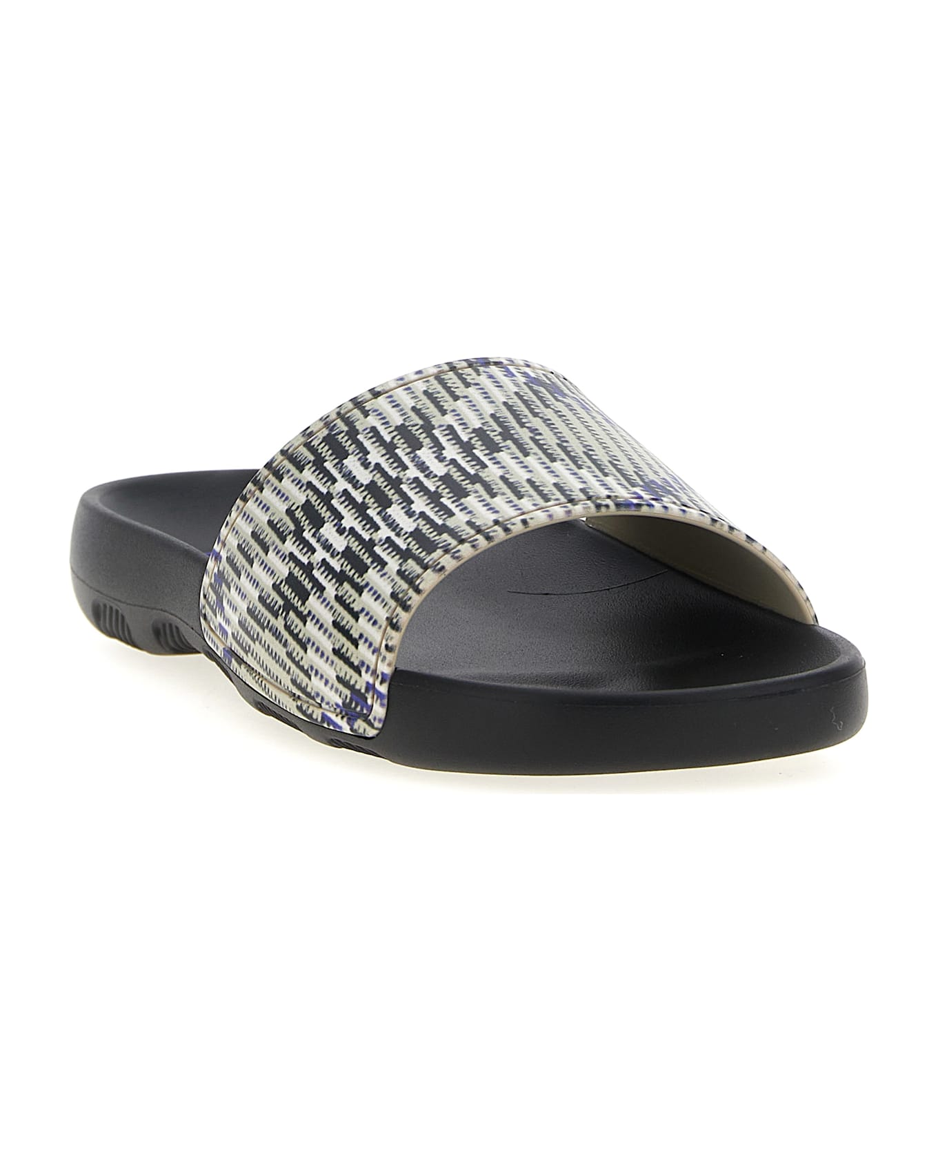 Burberry 
dive Check
 Sandals - Multicolor