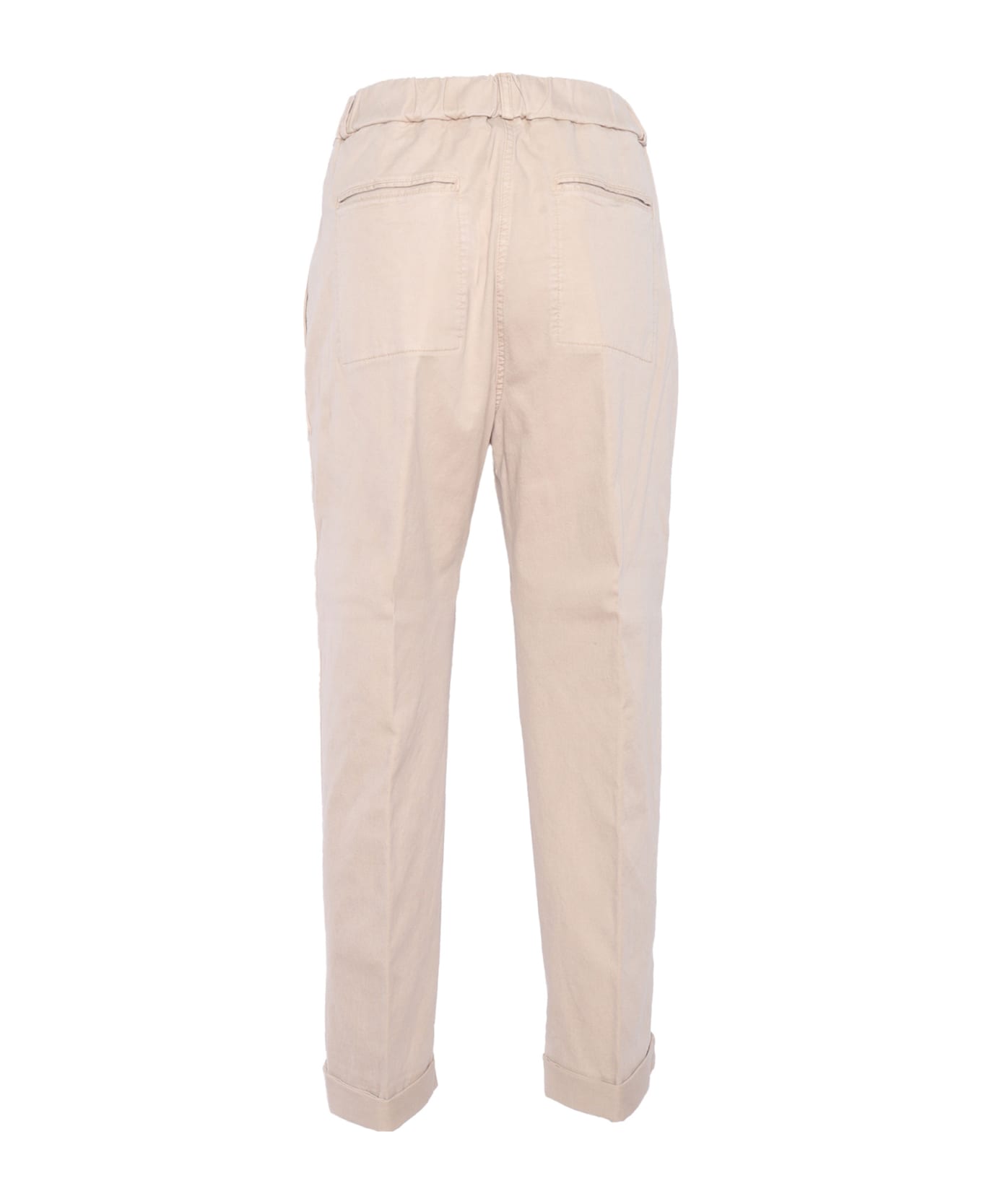 Peserico Woman Trousers - BEIGE