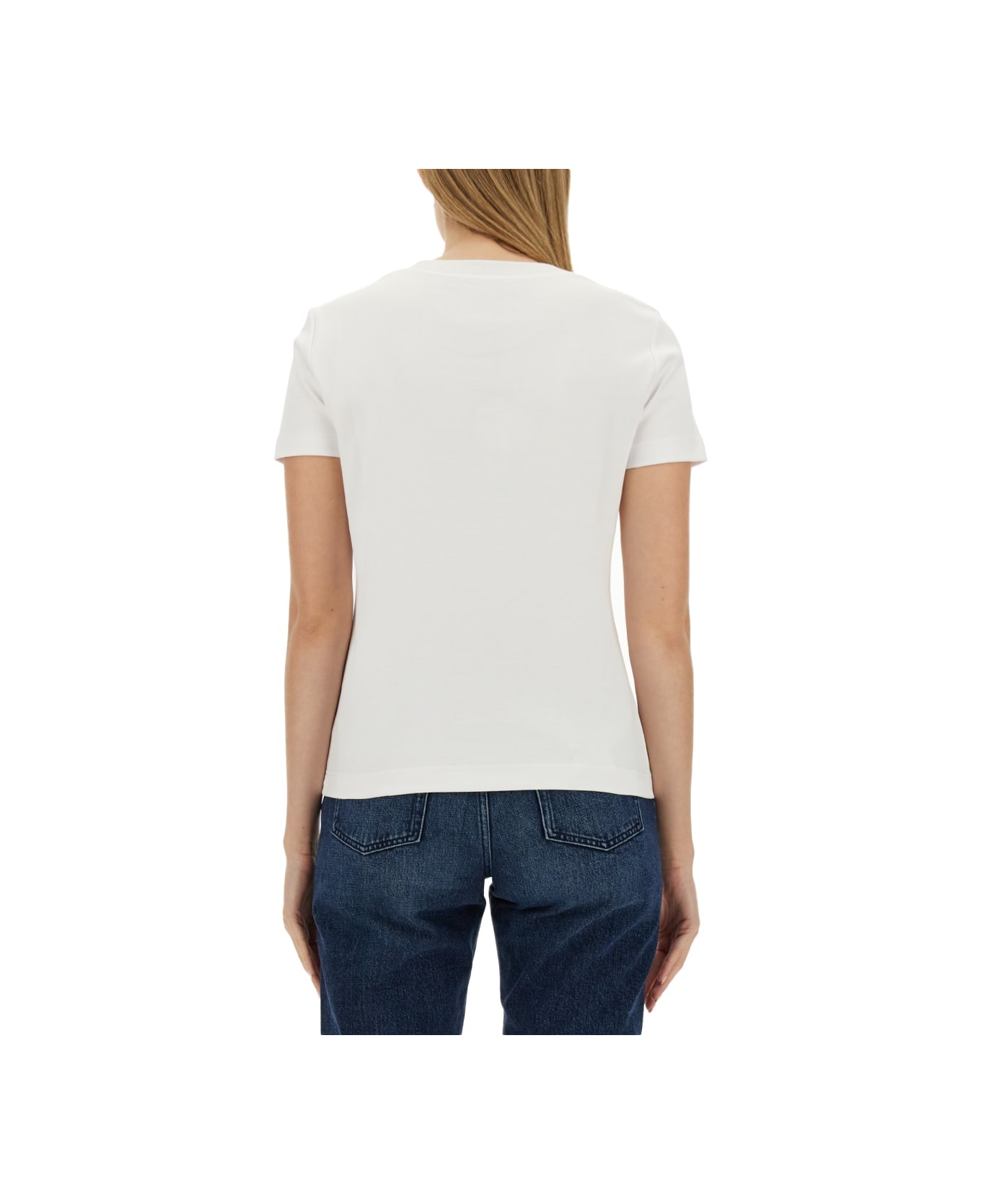 Dolce & Gabbana T-shirt With Logo - WHITE