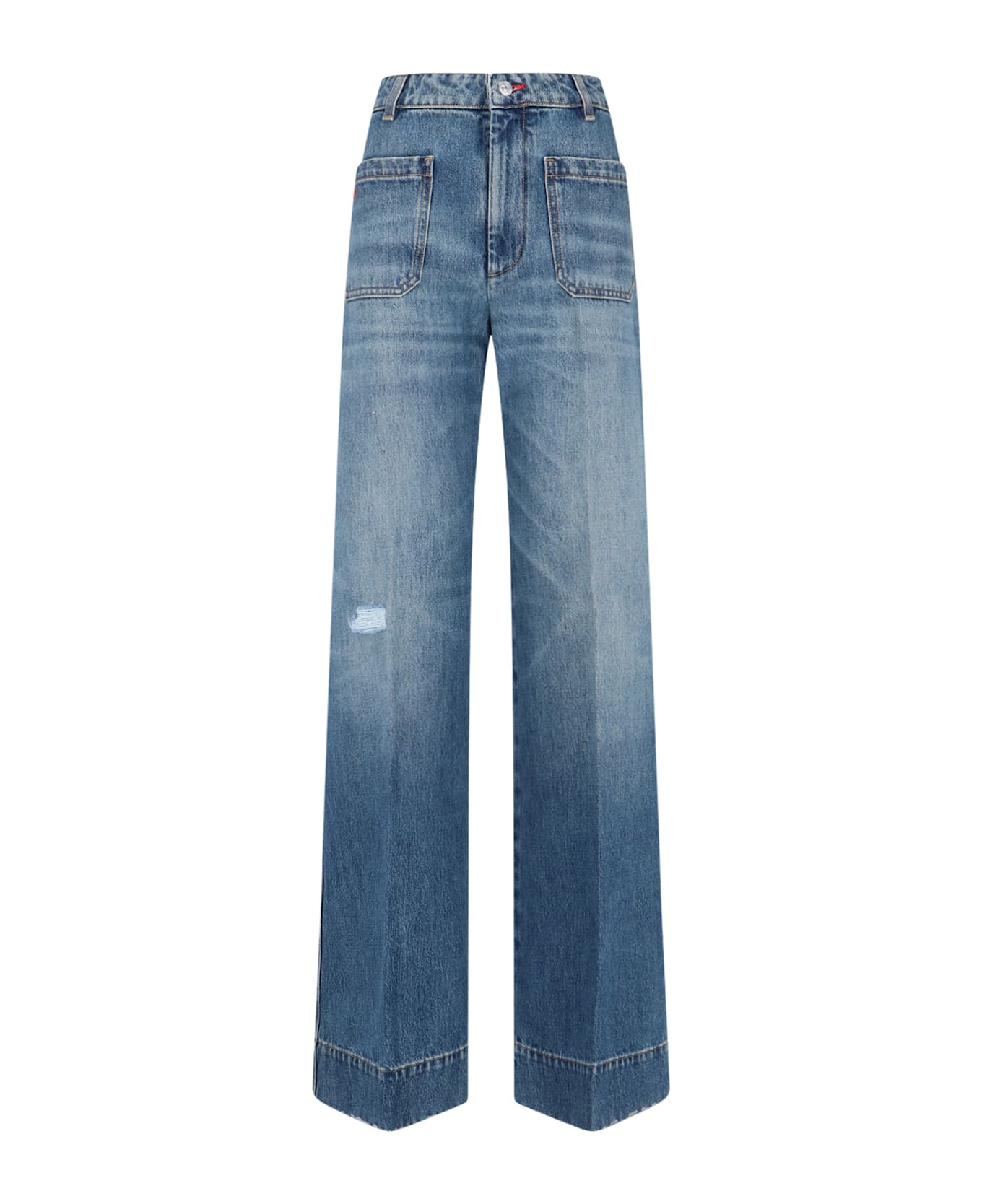 Victoria Beckham 'alina' Jeans - Blue