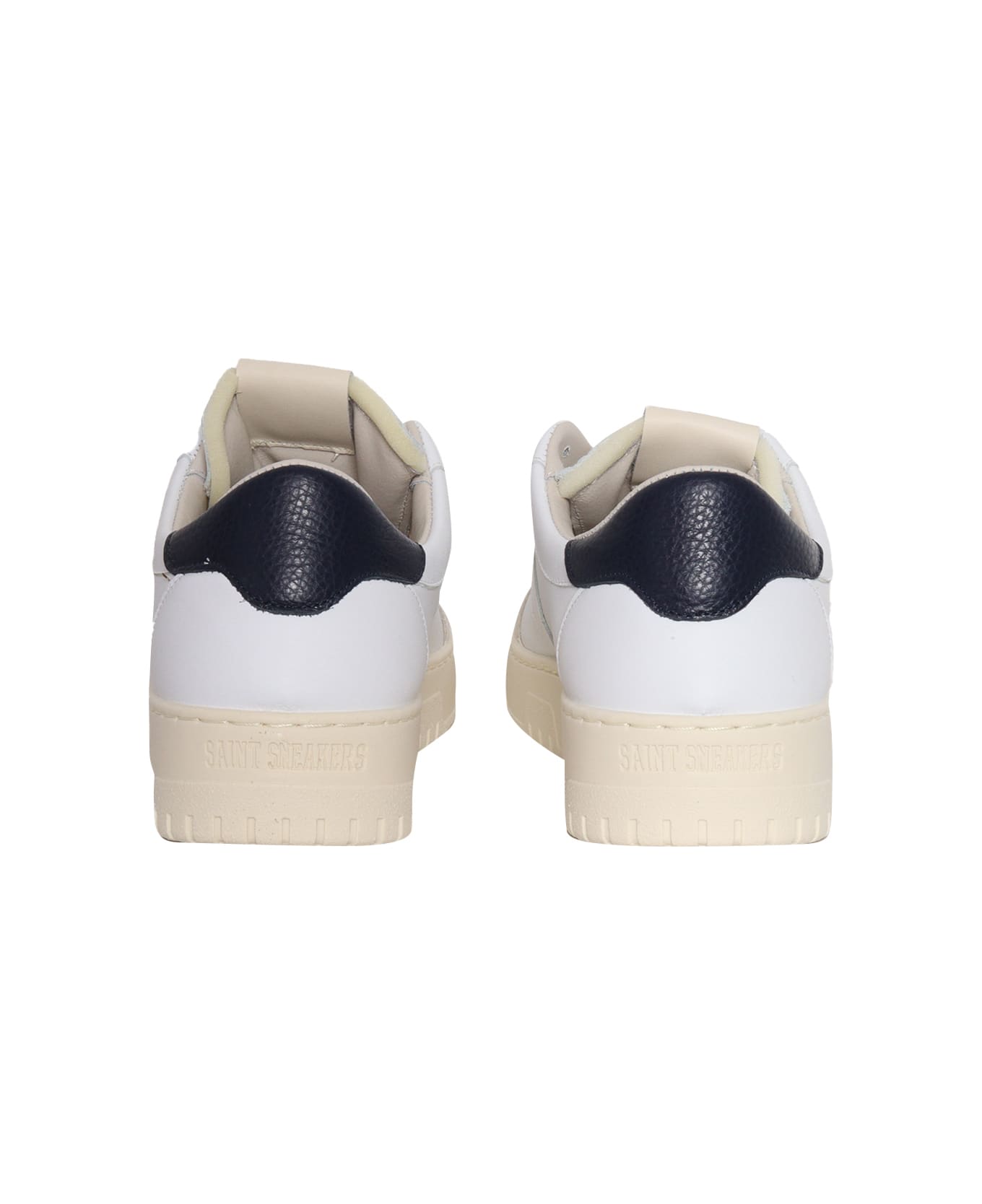 Saint Sneakers Sail Leather Sneakers - WHITE