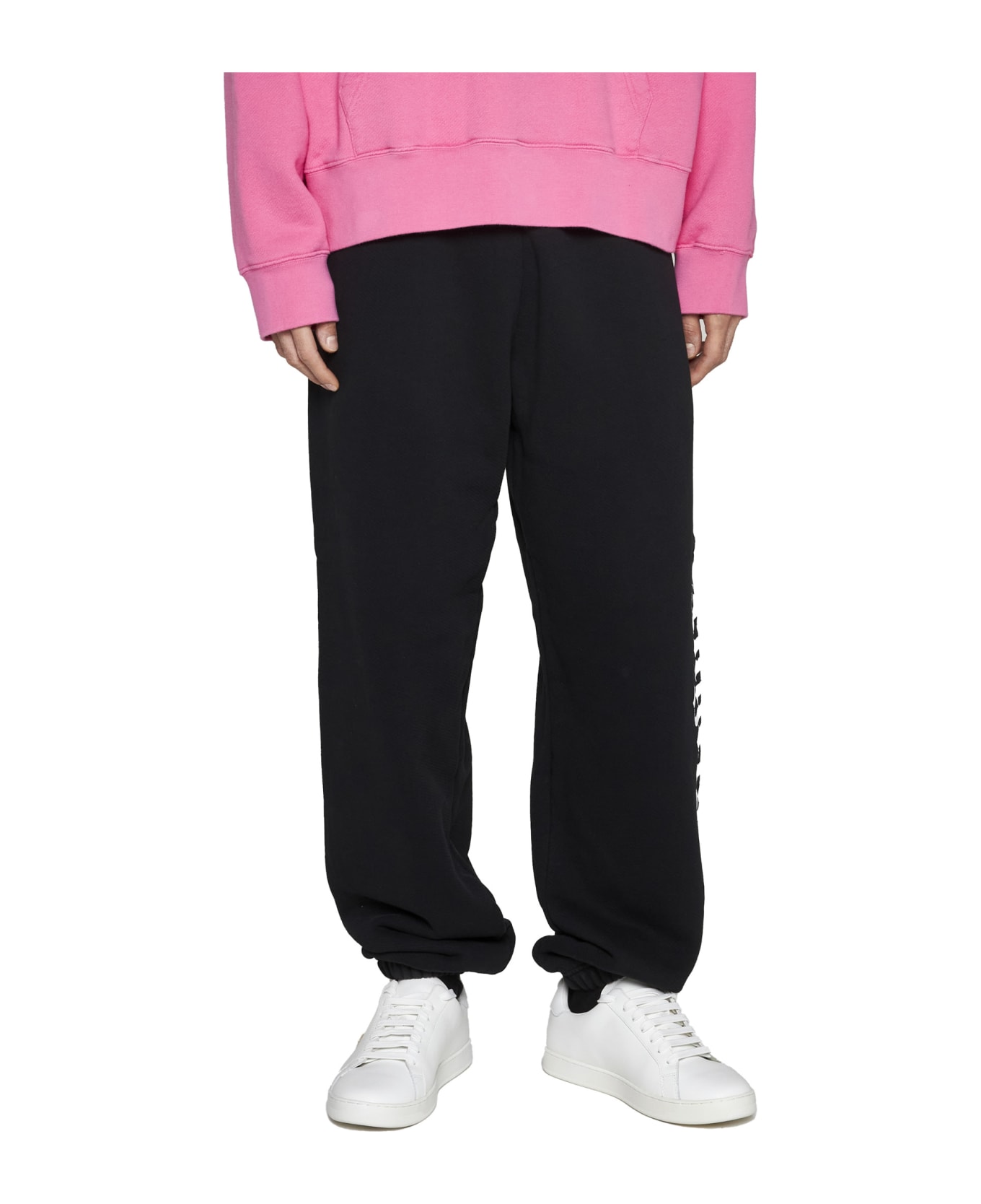 Palm Angels Logo Track Pants - Black