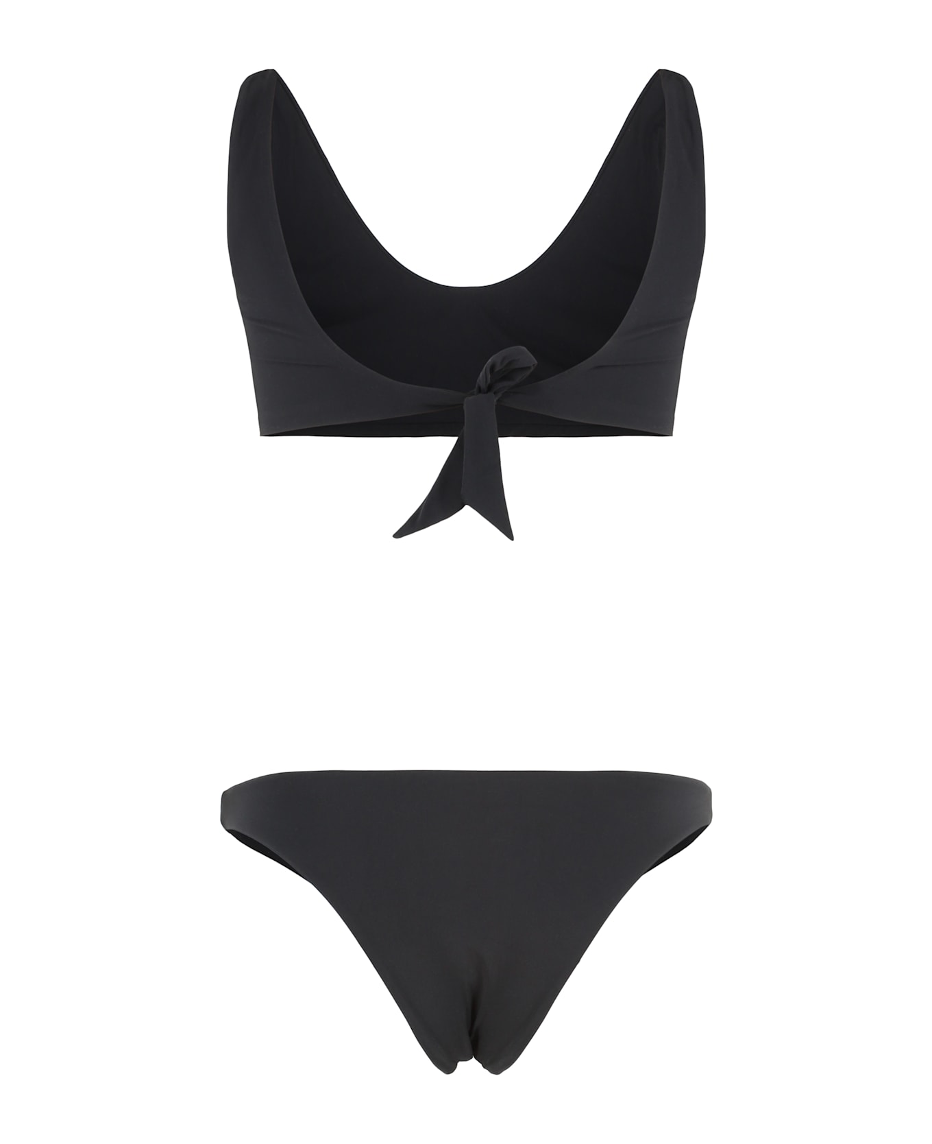 Lido Ottantauno Bandeau Bra Bikini - black