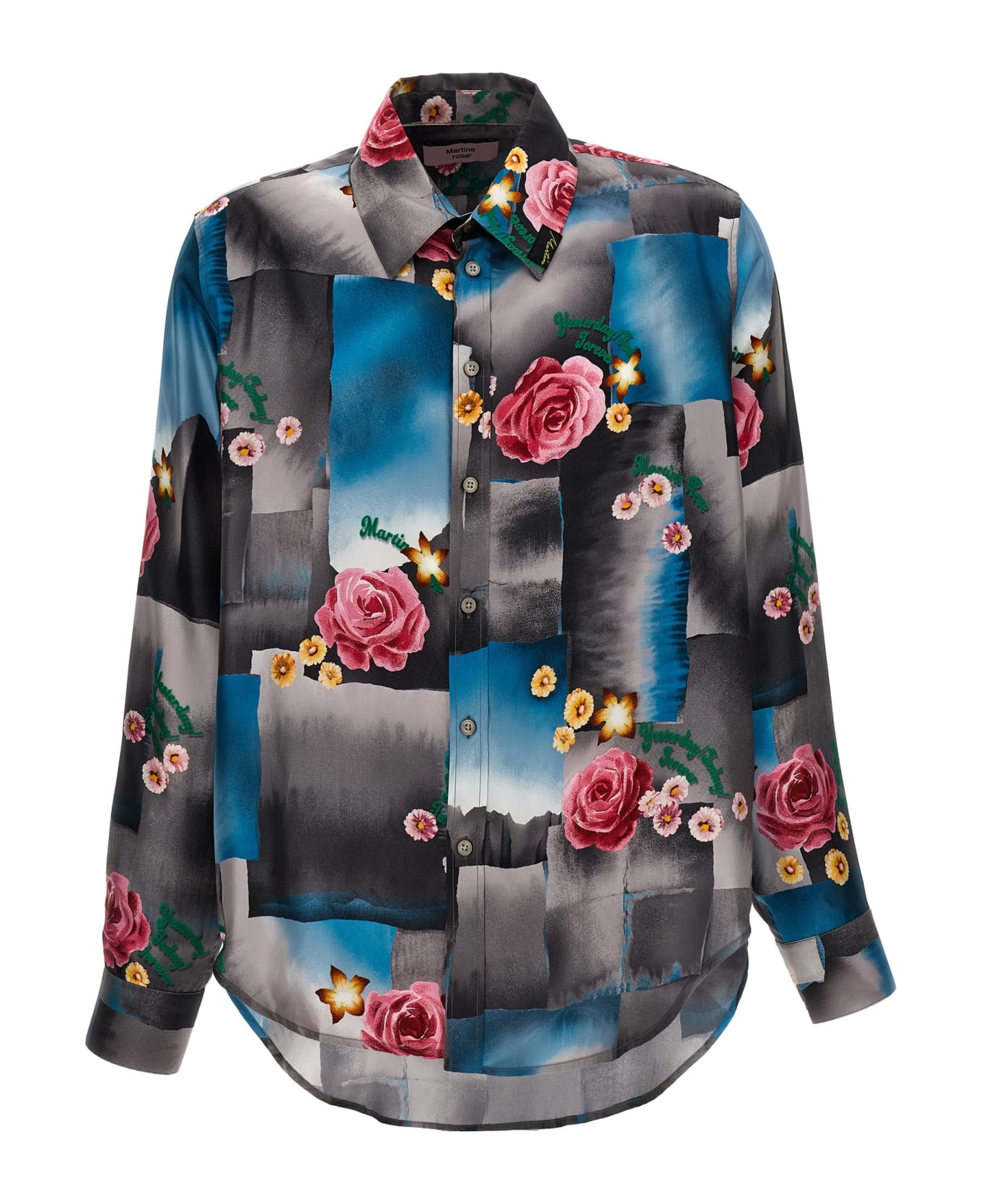 Martine Rose 'today Floral' Shirt - Multicolor