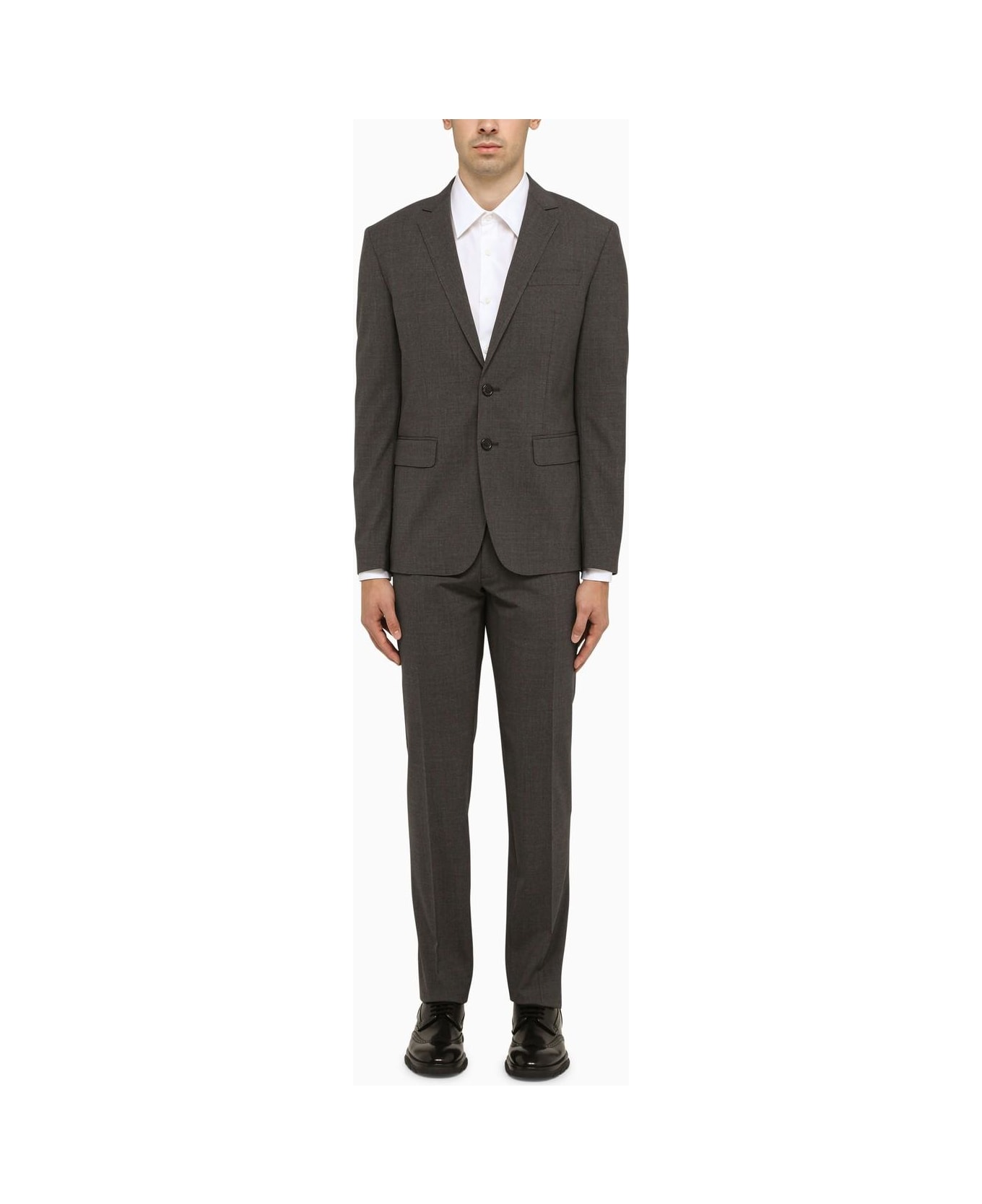 Dsquared2 Single-breasted Wool Suit - Grey