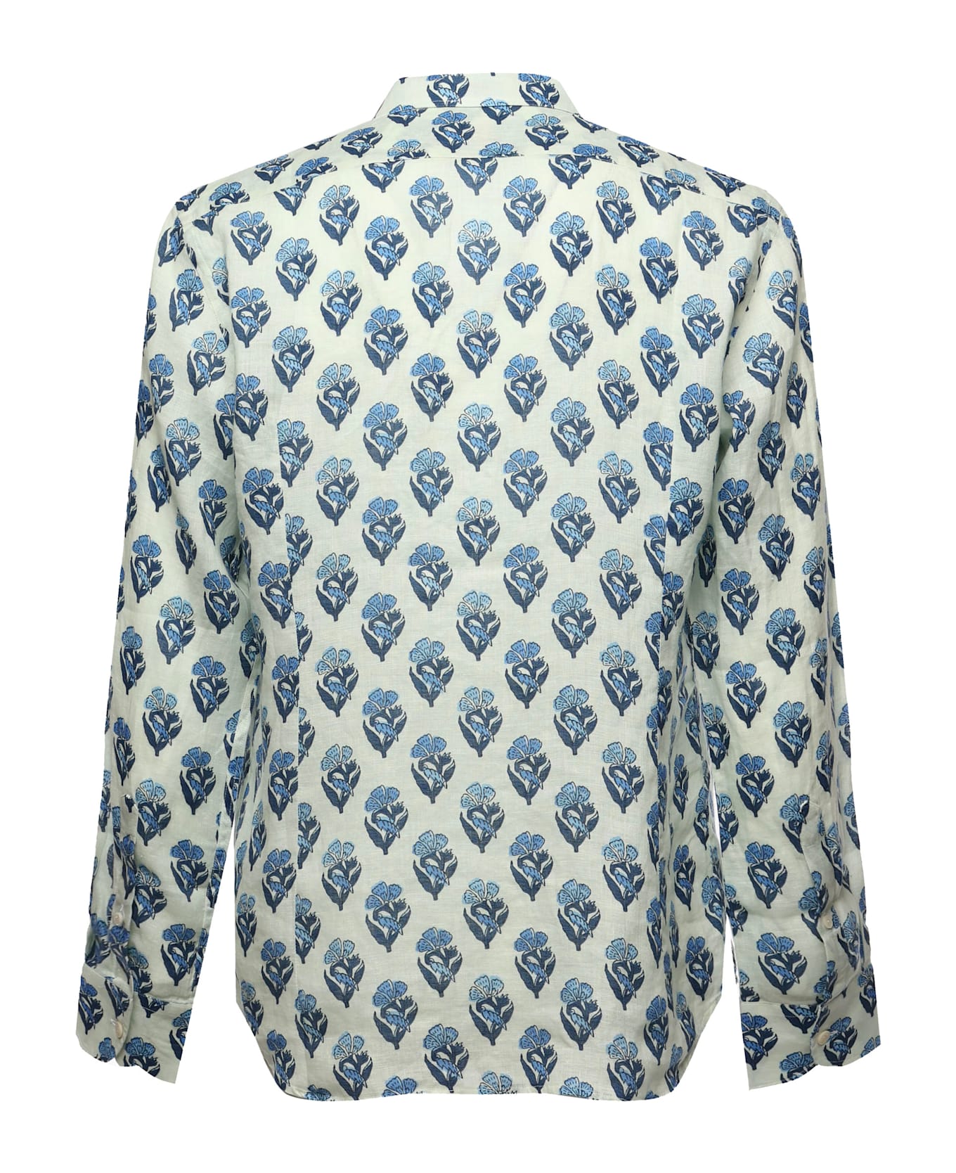MC2 Saint Barth Pamplona Shirt With Print - WHITE, blue