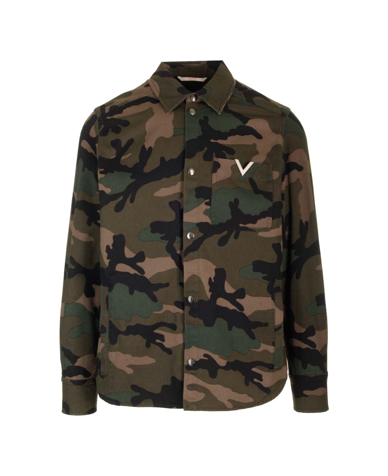 Valentino Garavani Camouflage Jacket - Green