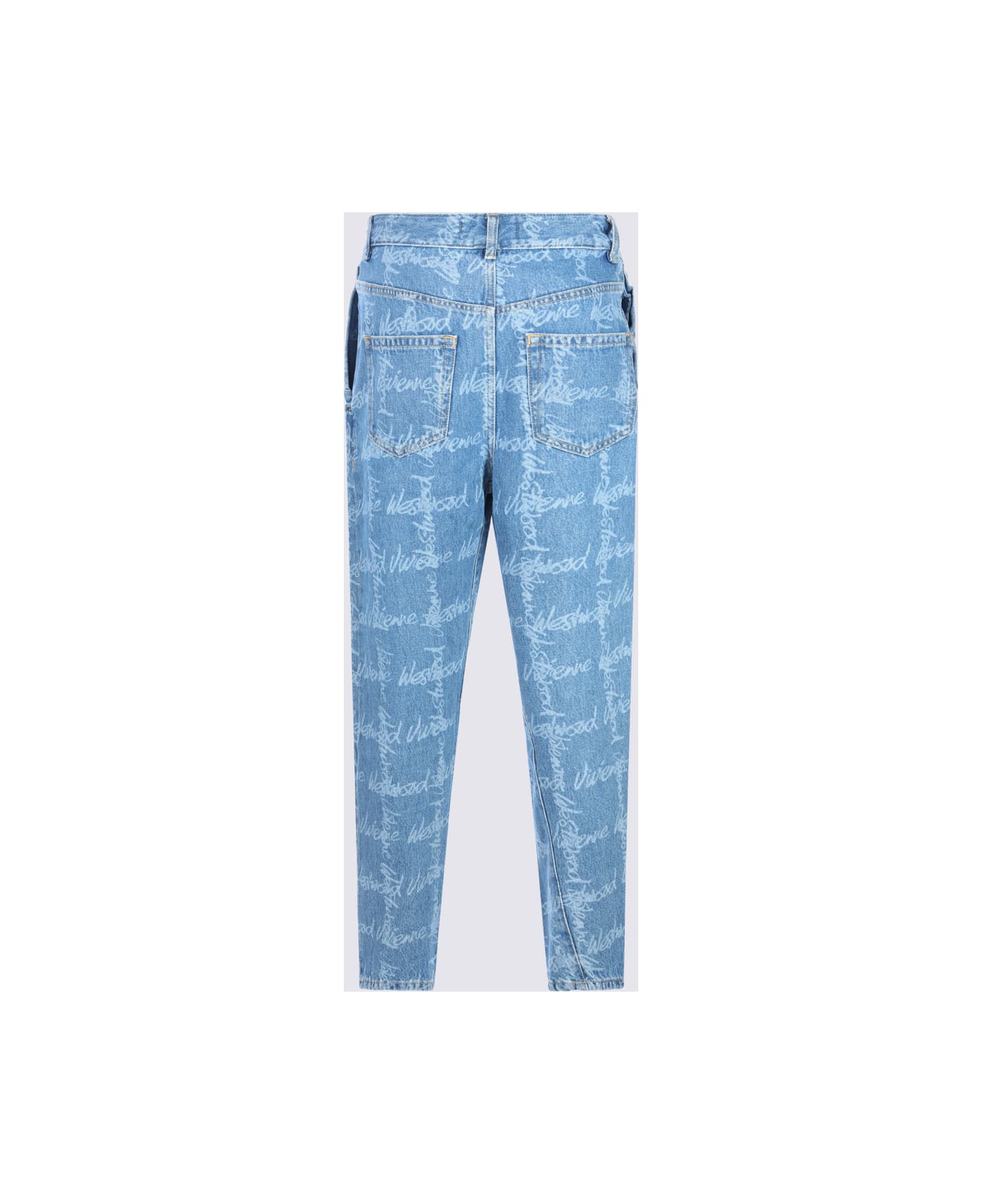 Vivienne Westwood Blue Cotton Jeans - Blue