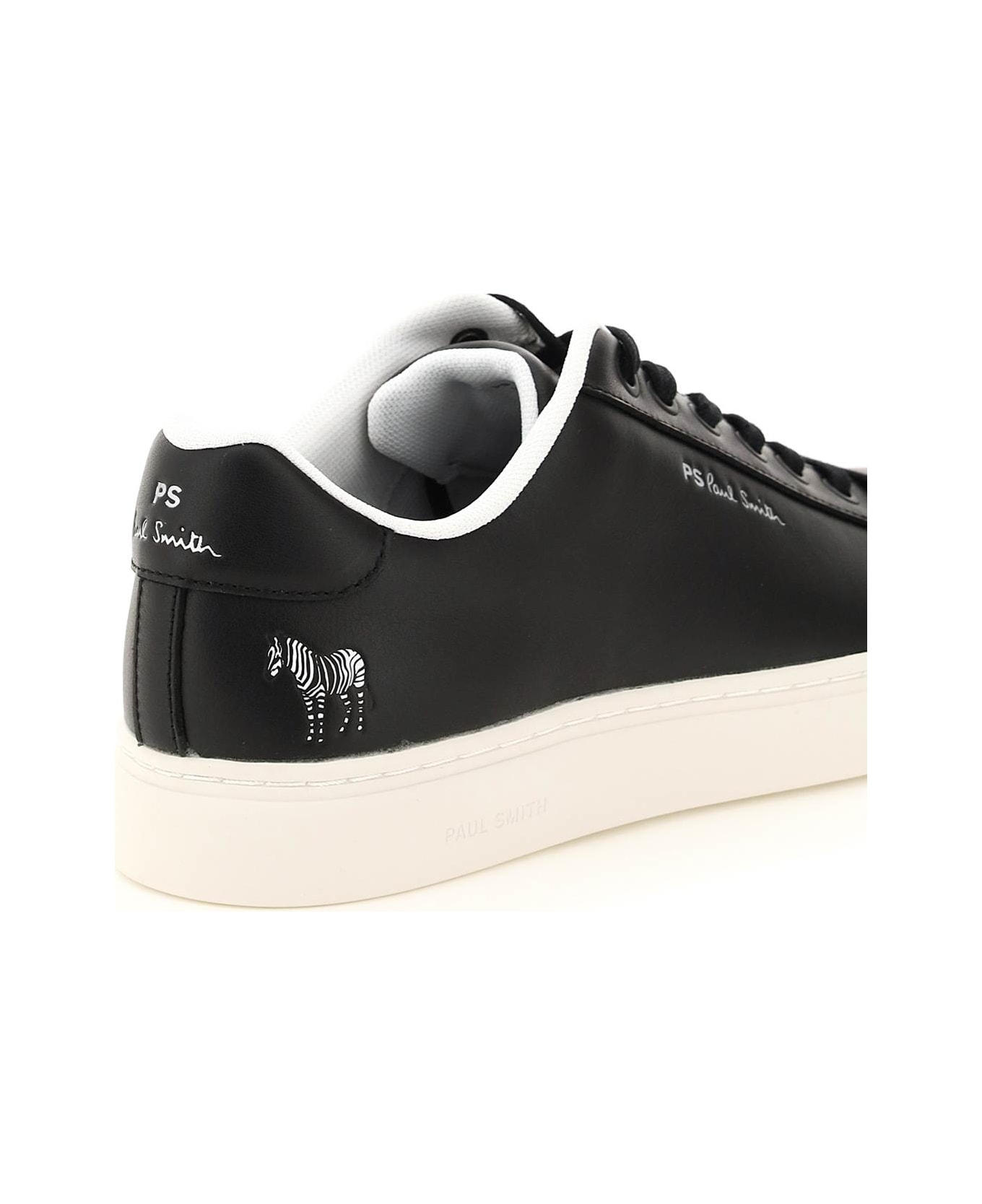 Paul Smith 'rex' Sneakers With Zebra Logo - Black スニーカー