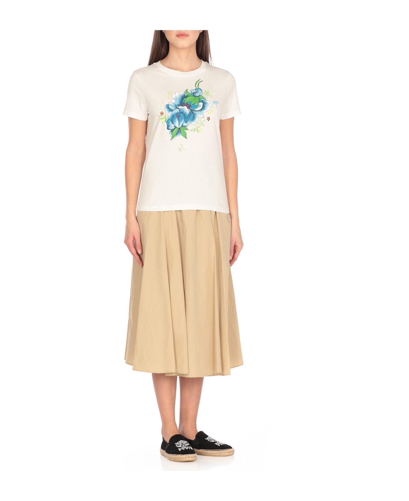 Kenzo 
kenzo Peonies
 T-shirt - White