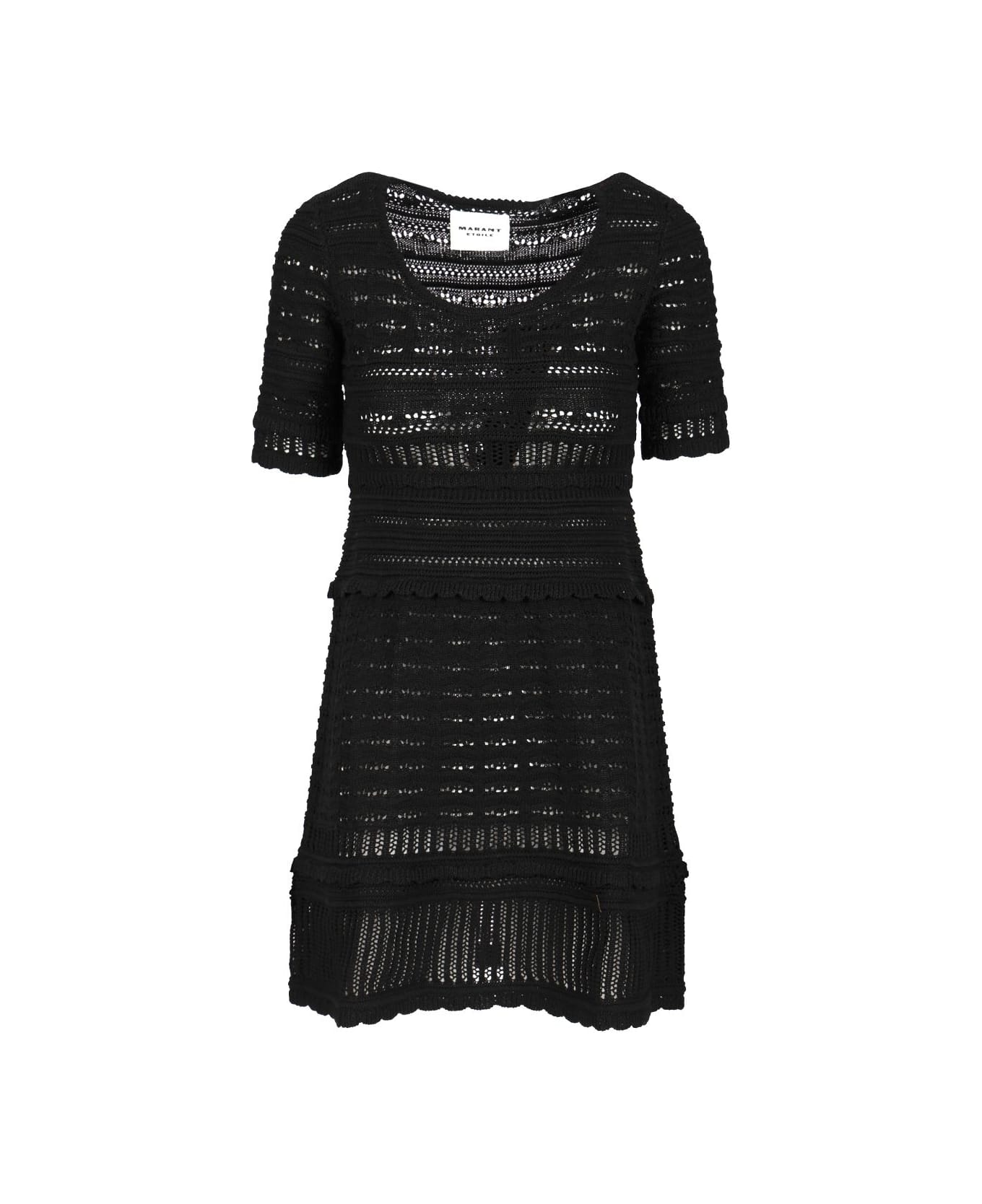 Marant Étoile Abril Mini Dress - Black
