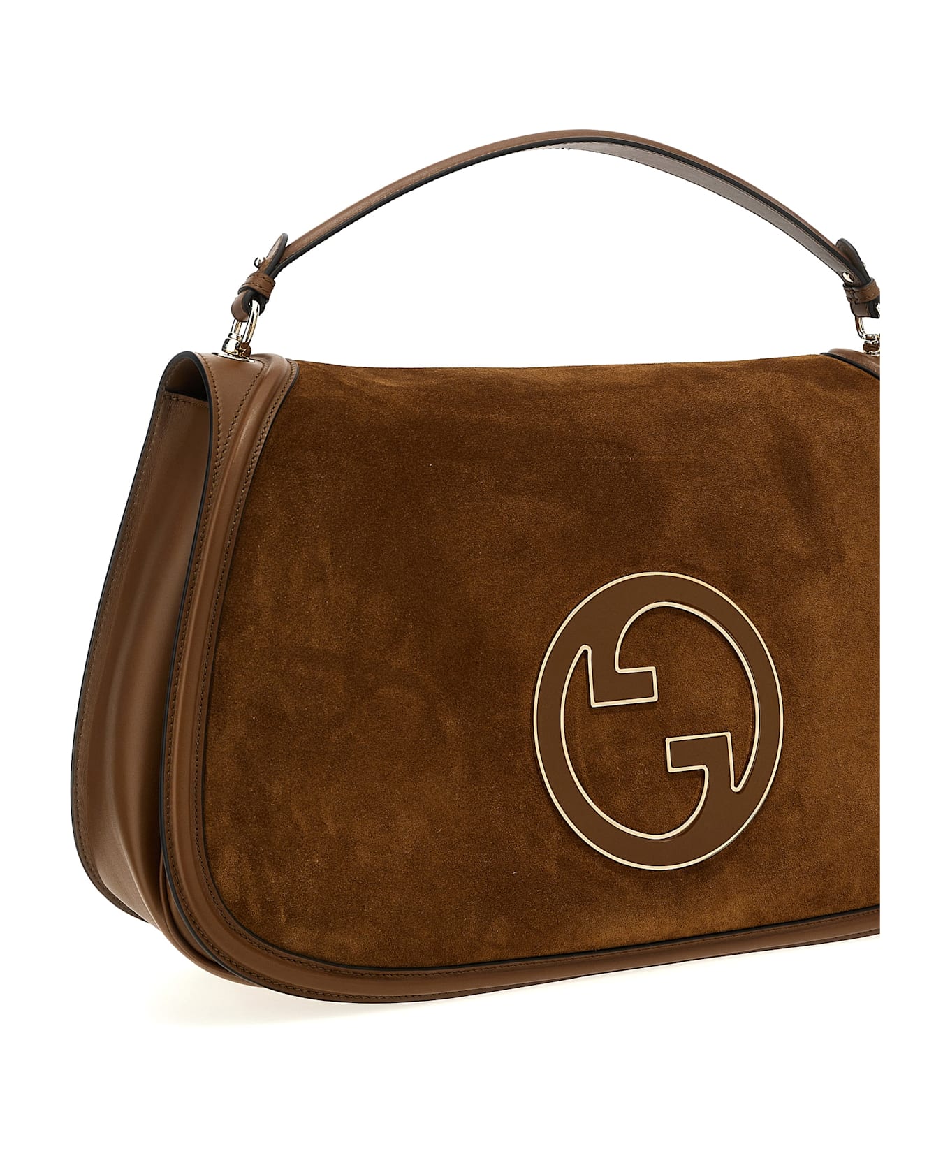 Gucci 'gucci Blondie' Large Handbag - Brown
