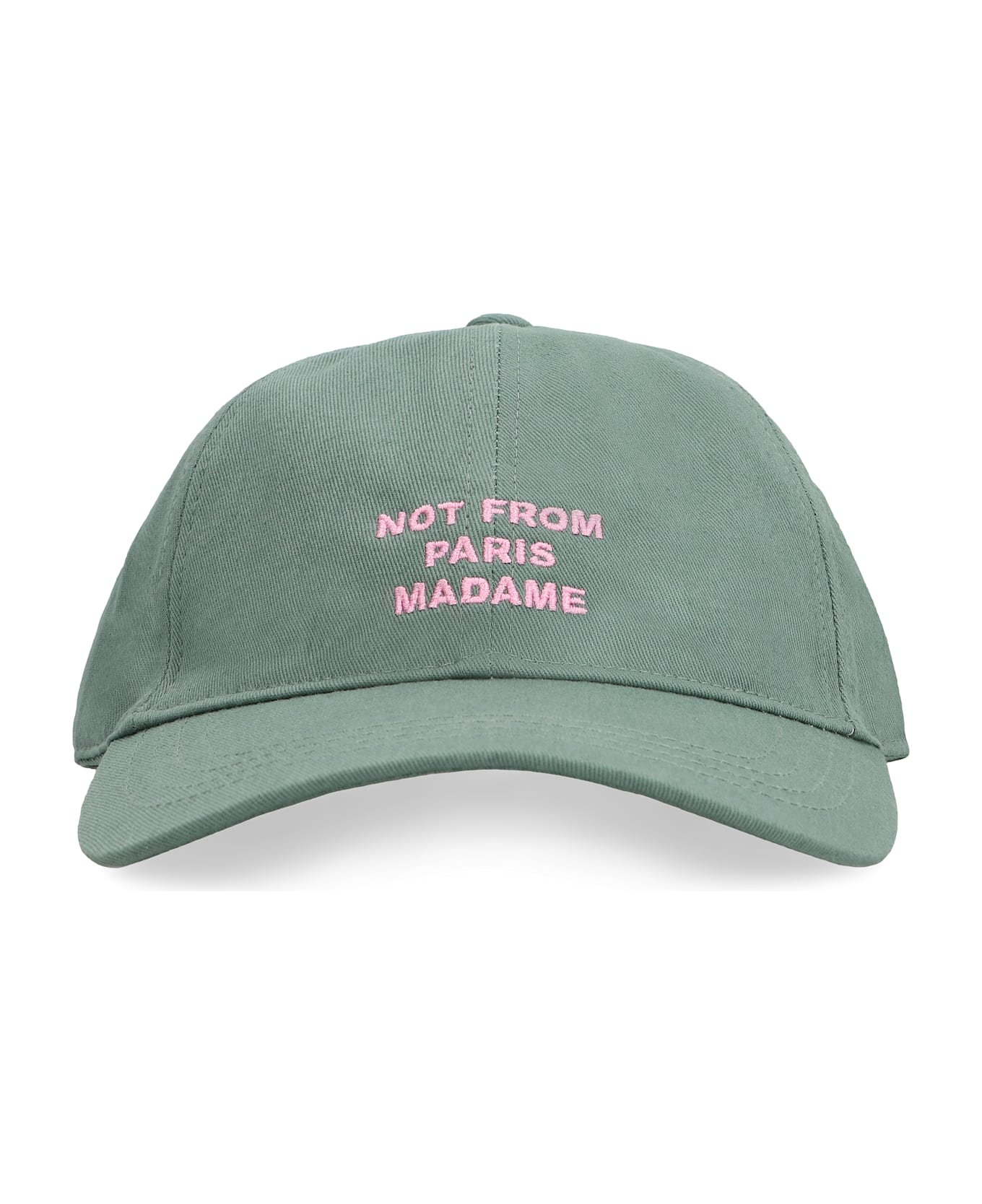 Drôle de Monsieur Slogan Baseball Cap - Green