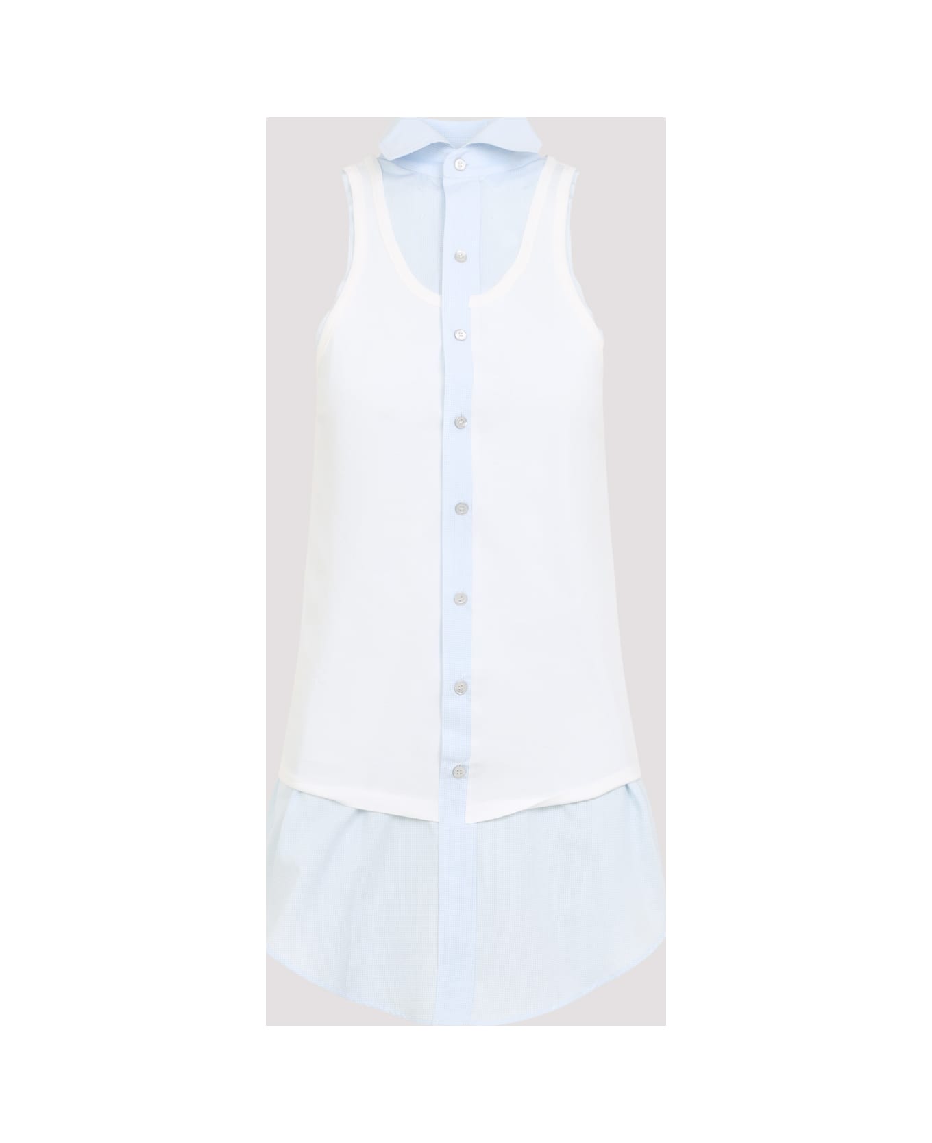 Maison Margiela Tank Top - Light Blue