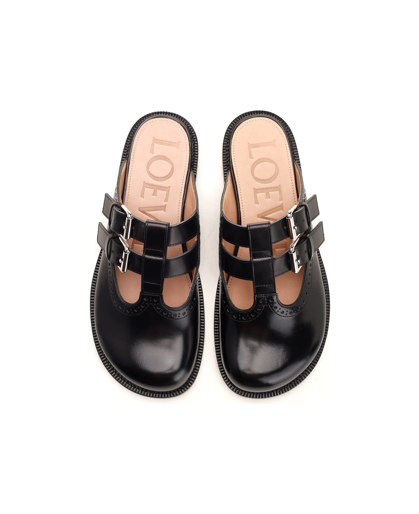 Loewe 'campo' Mules - Black