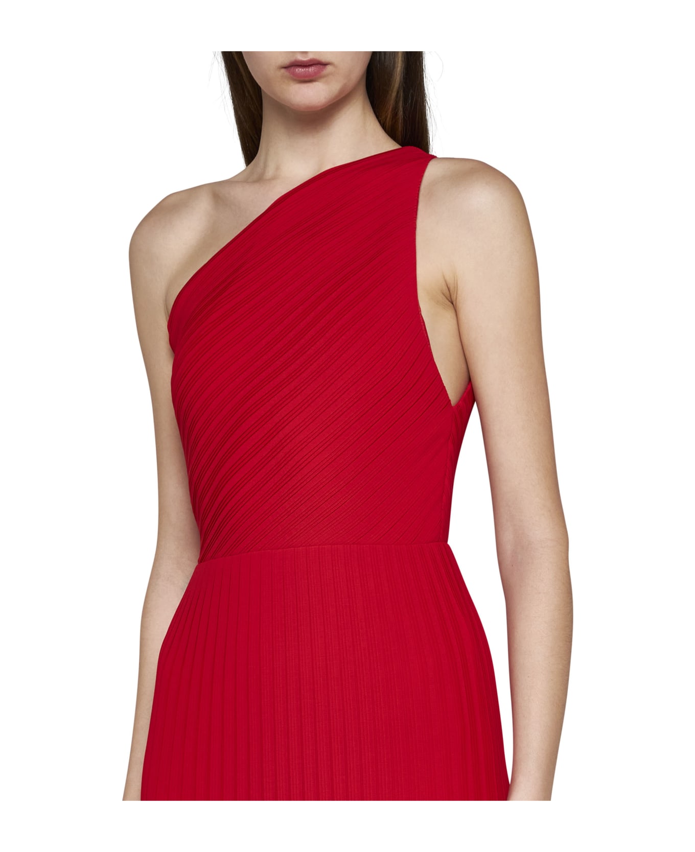 Solace London Dress - Red ワンピース＆ドレス