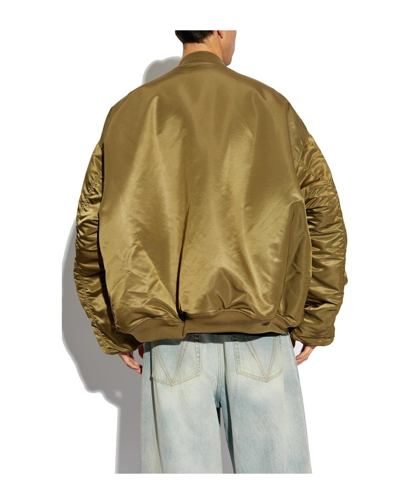 VETEMENTS Keyring Attachment Cargo Bomber Jacket - GREEN