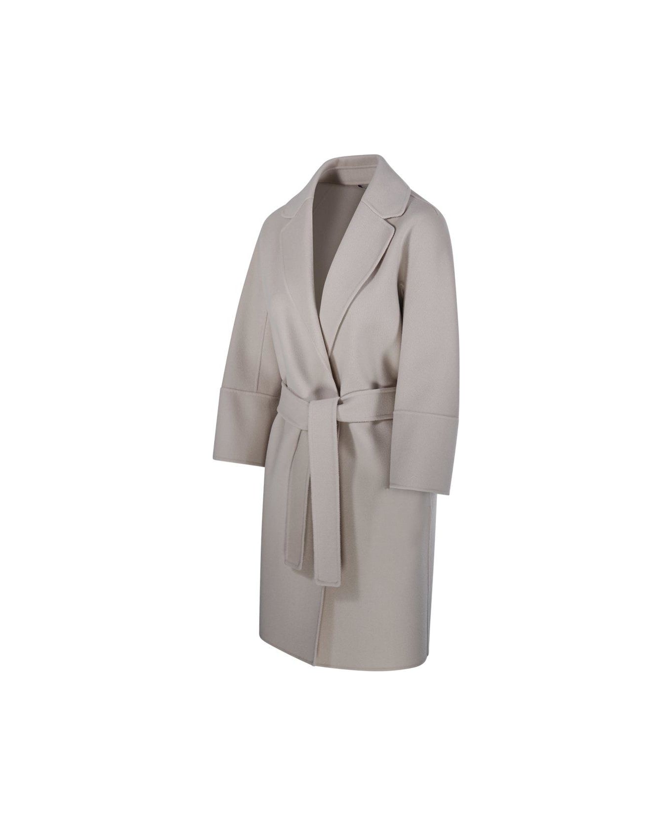 
S Max Mara Arona Belted Long-sleeved Coat