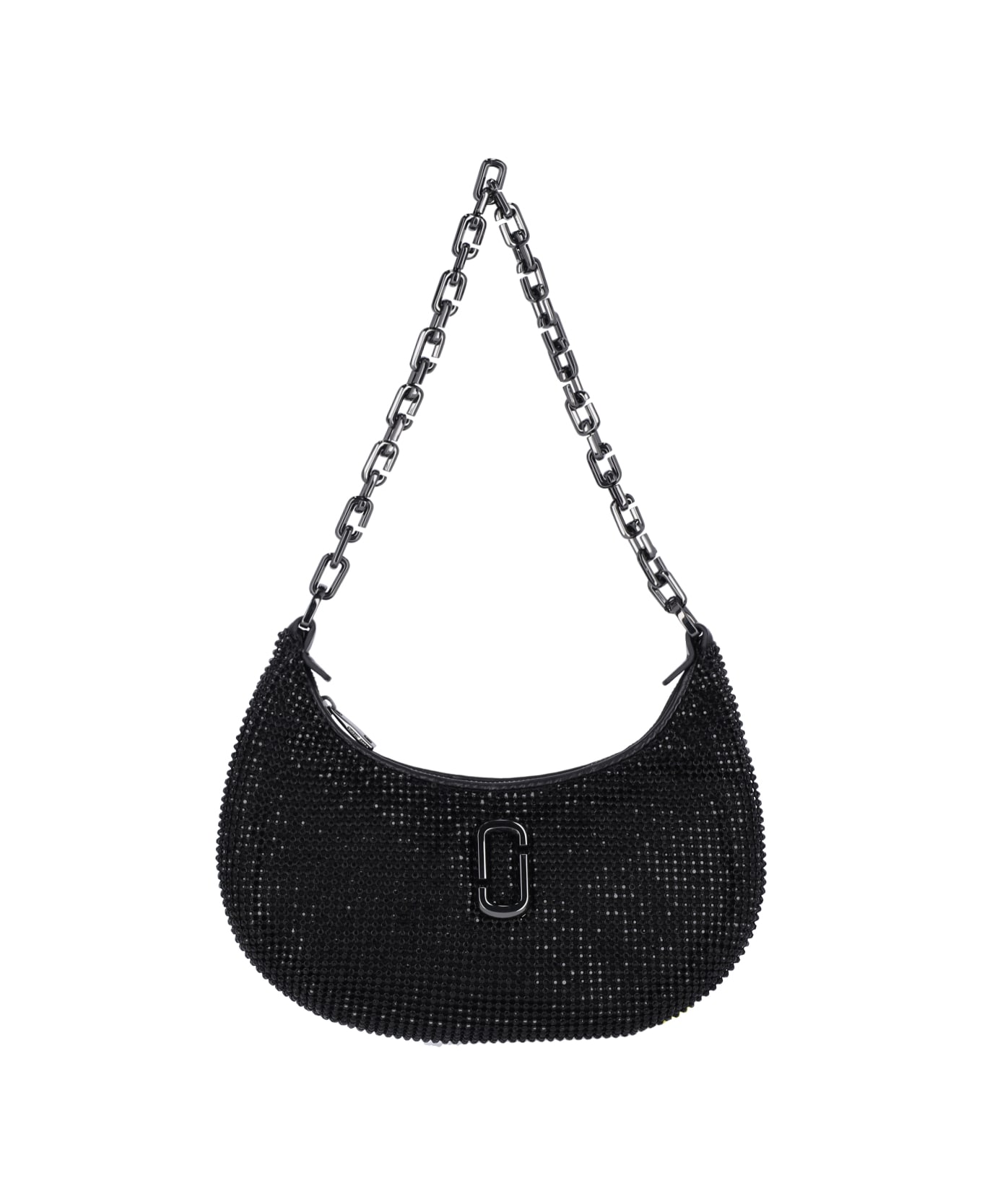 Marc Jacobs 'small Curve' Shoulder Bag - Black  
