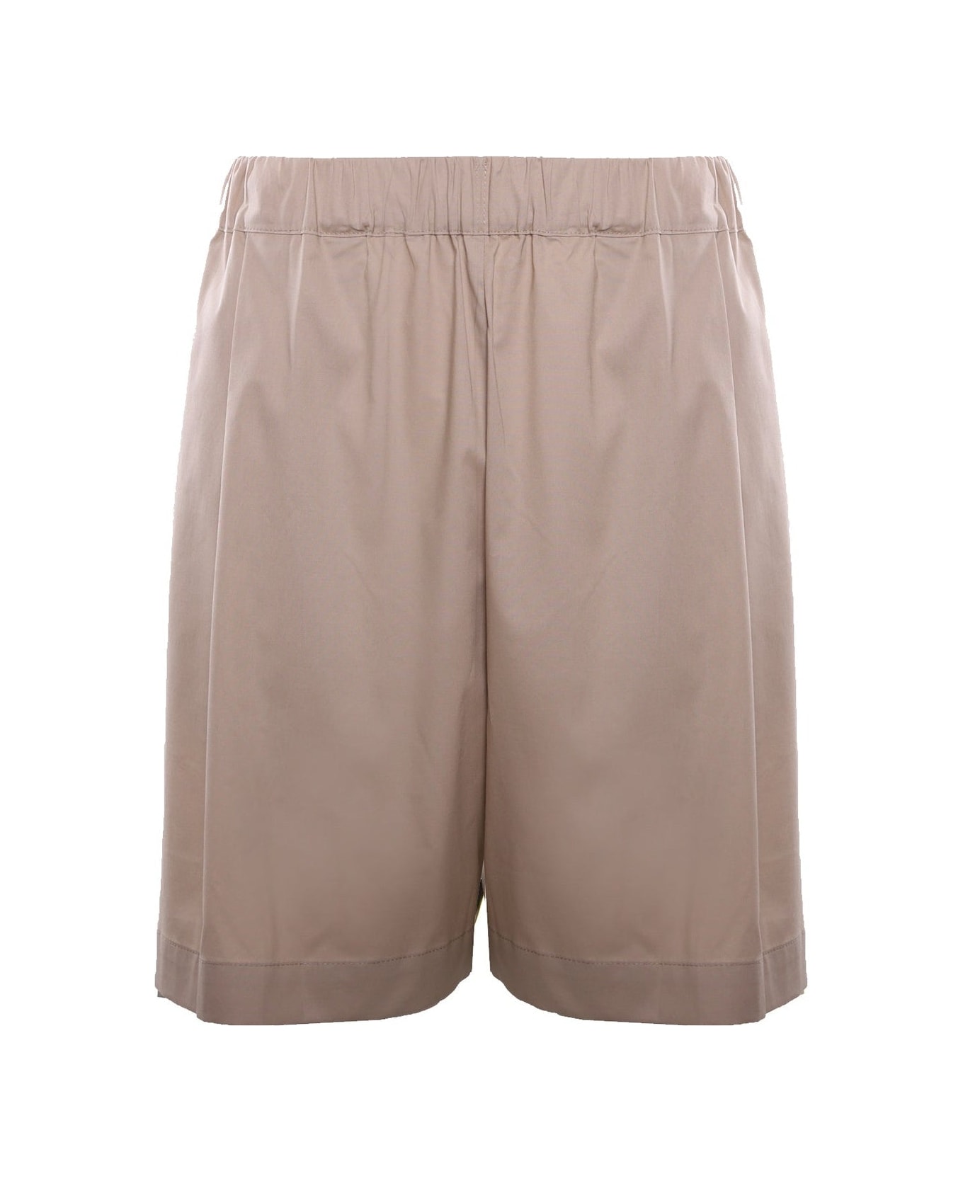 Laneus Cotton Shorts - Beige