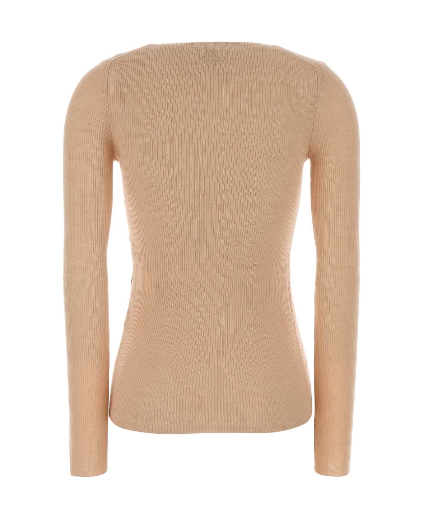 Chloé Pink Wool T-shirt - HONEYPINK