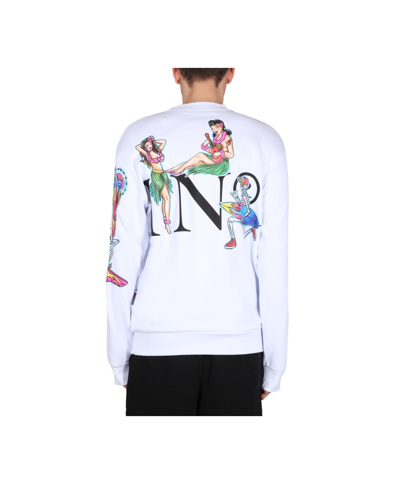 Philipp Plein Crewneck Sweatshirt - WHITE