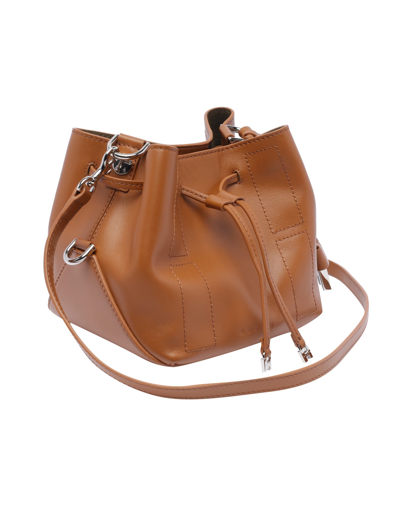 Hogan Mini Hocket Bucket Bag - BUFF