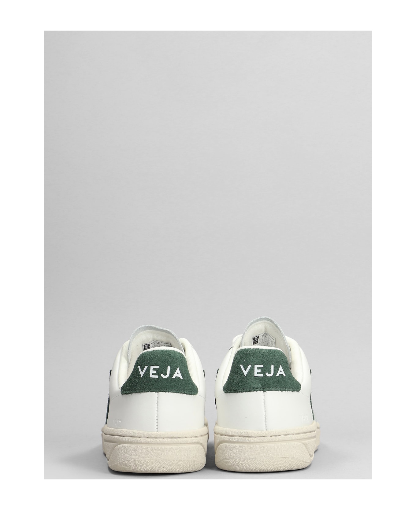 Veja V-12 Sneakers In White Leather - white