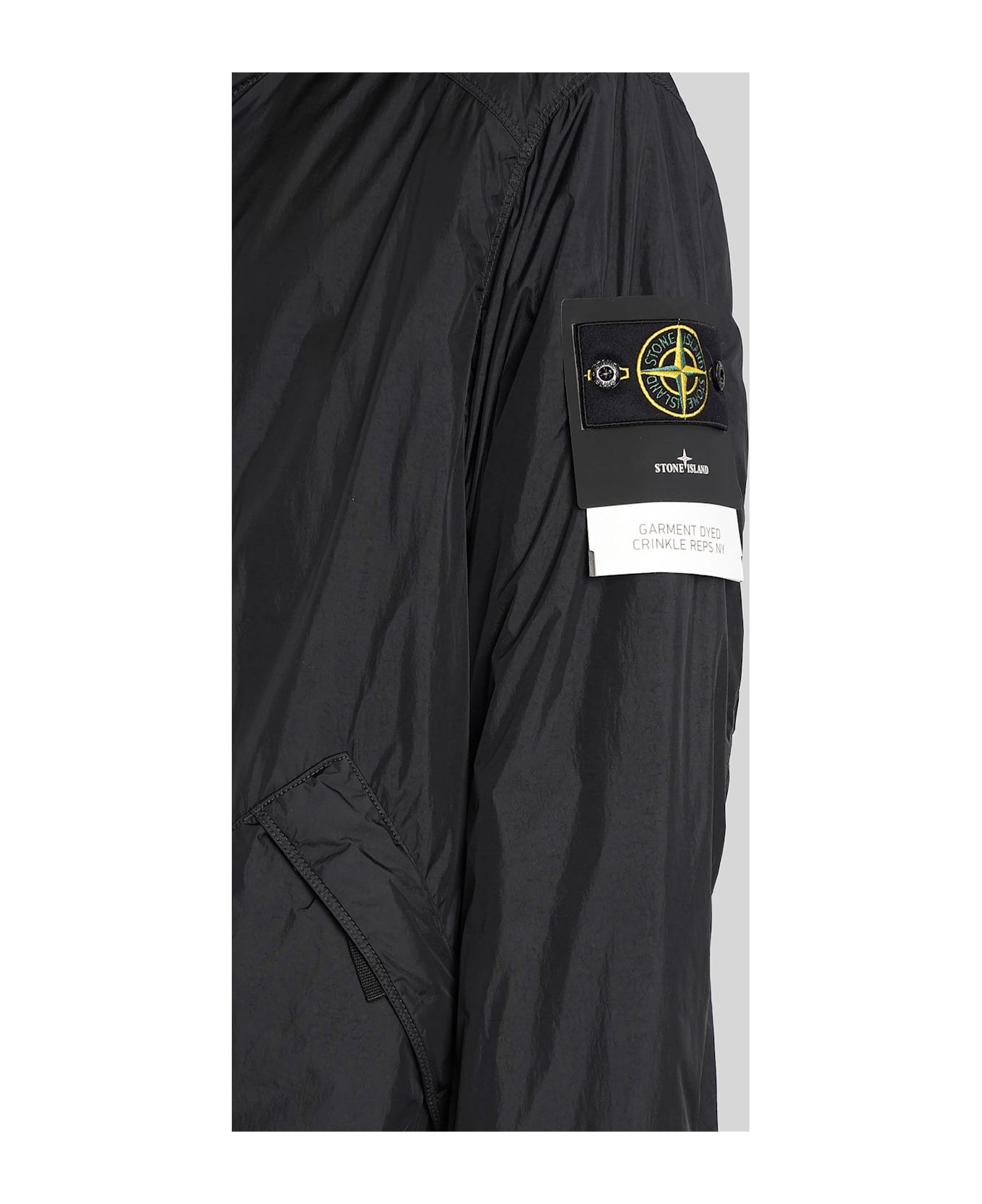 Stone Island In Black Polyamide - black