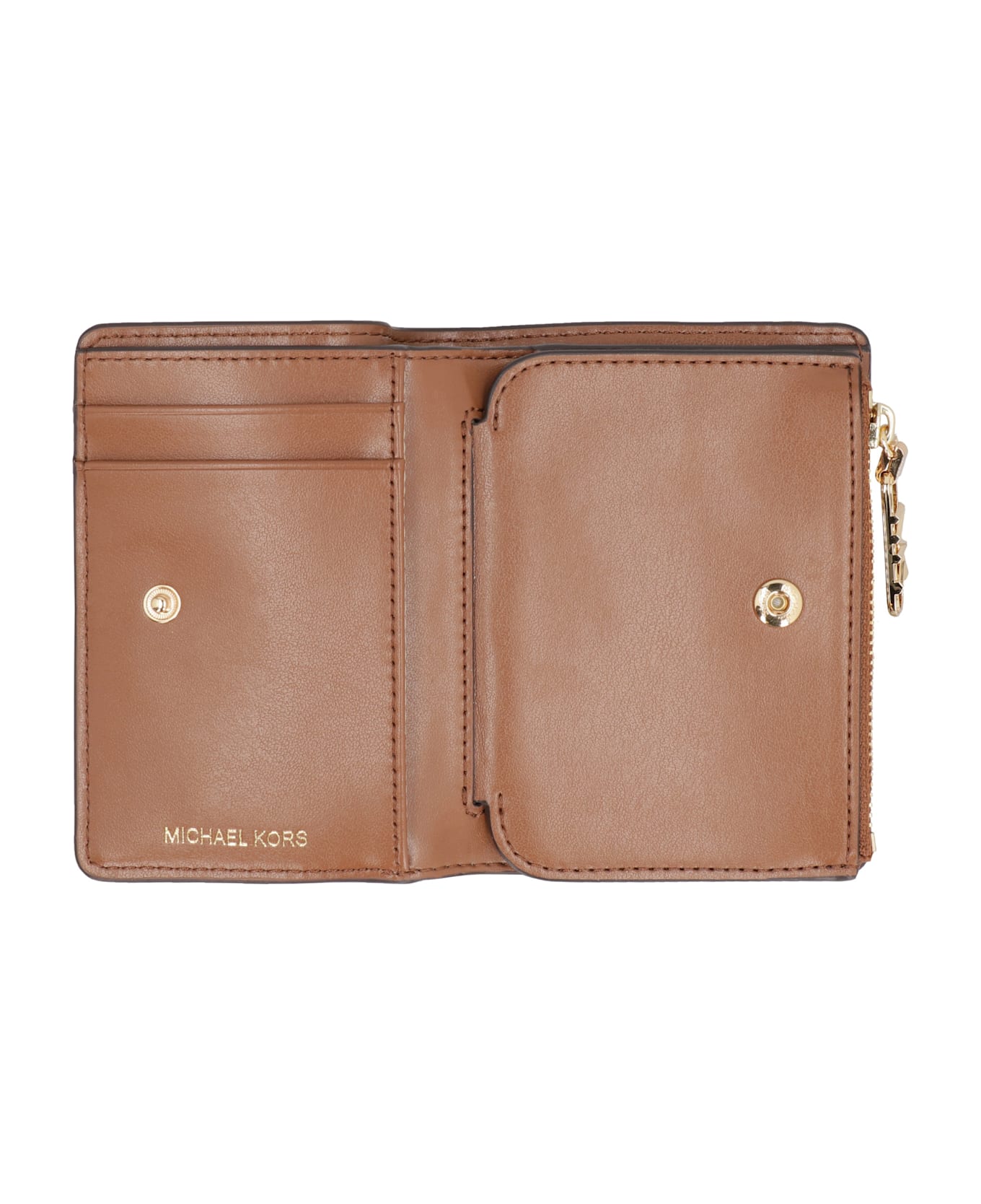 Michael Kors Collection Empire Leather Wallet - Luggage