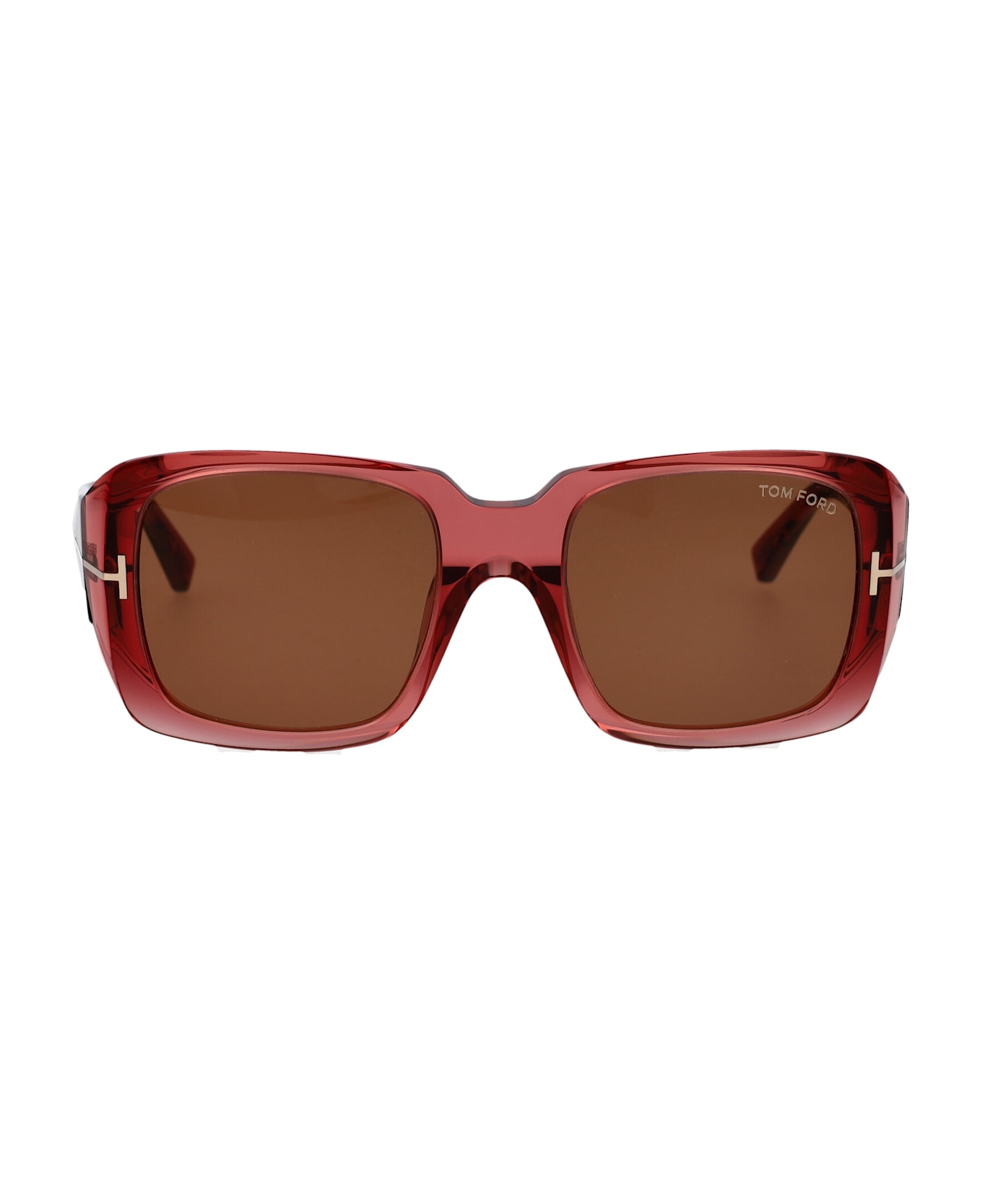 Tom Ford Eyewear Ryder-02 Sunglasses - 72E Rosa Luc / Marrone