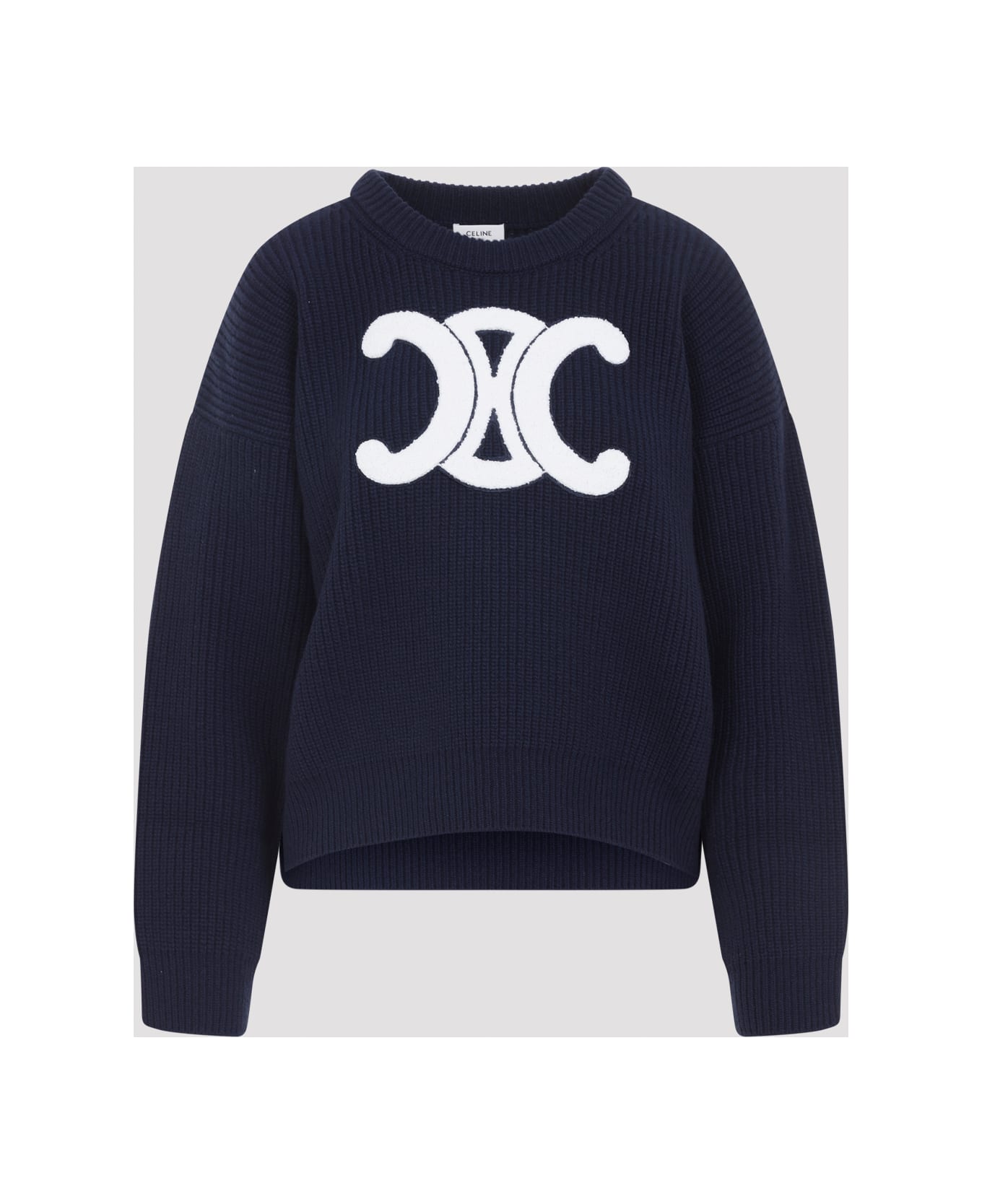 Celine Triomphe Pullover - BLUE