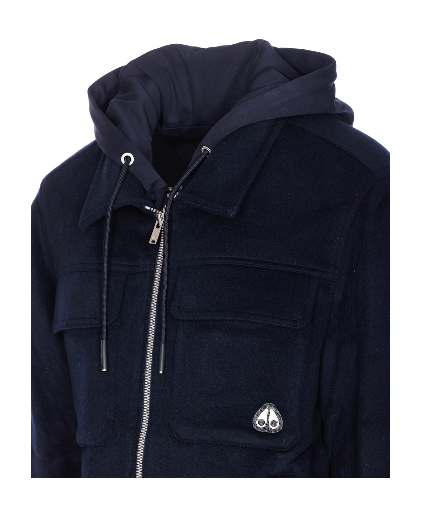 Moose Knuckles Snowdown Shirt Jacket - Blue