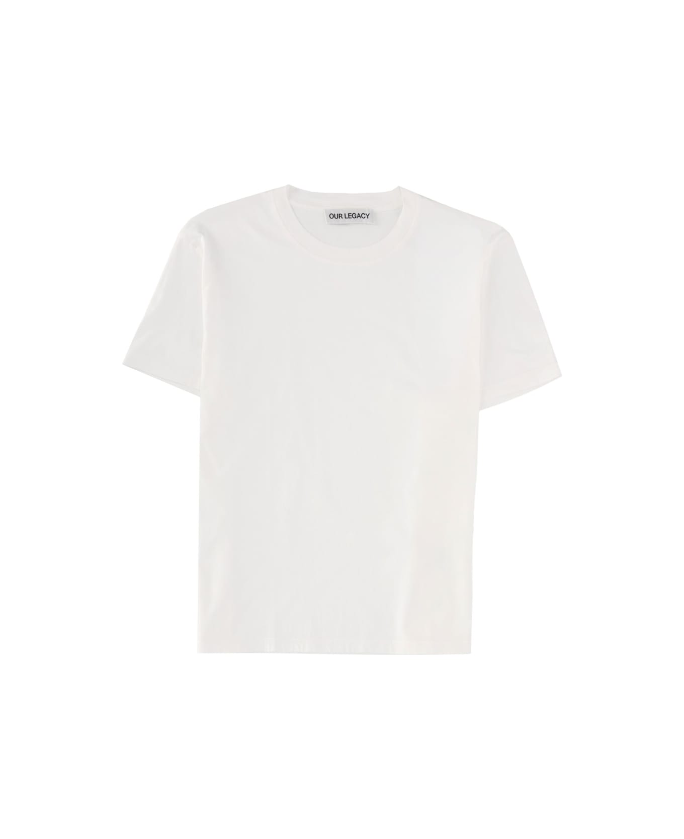 Our Legacy T-shirt "classic" - WHITE