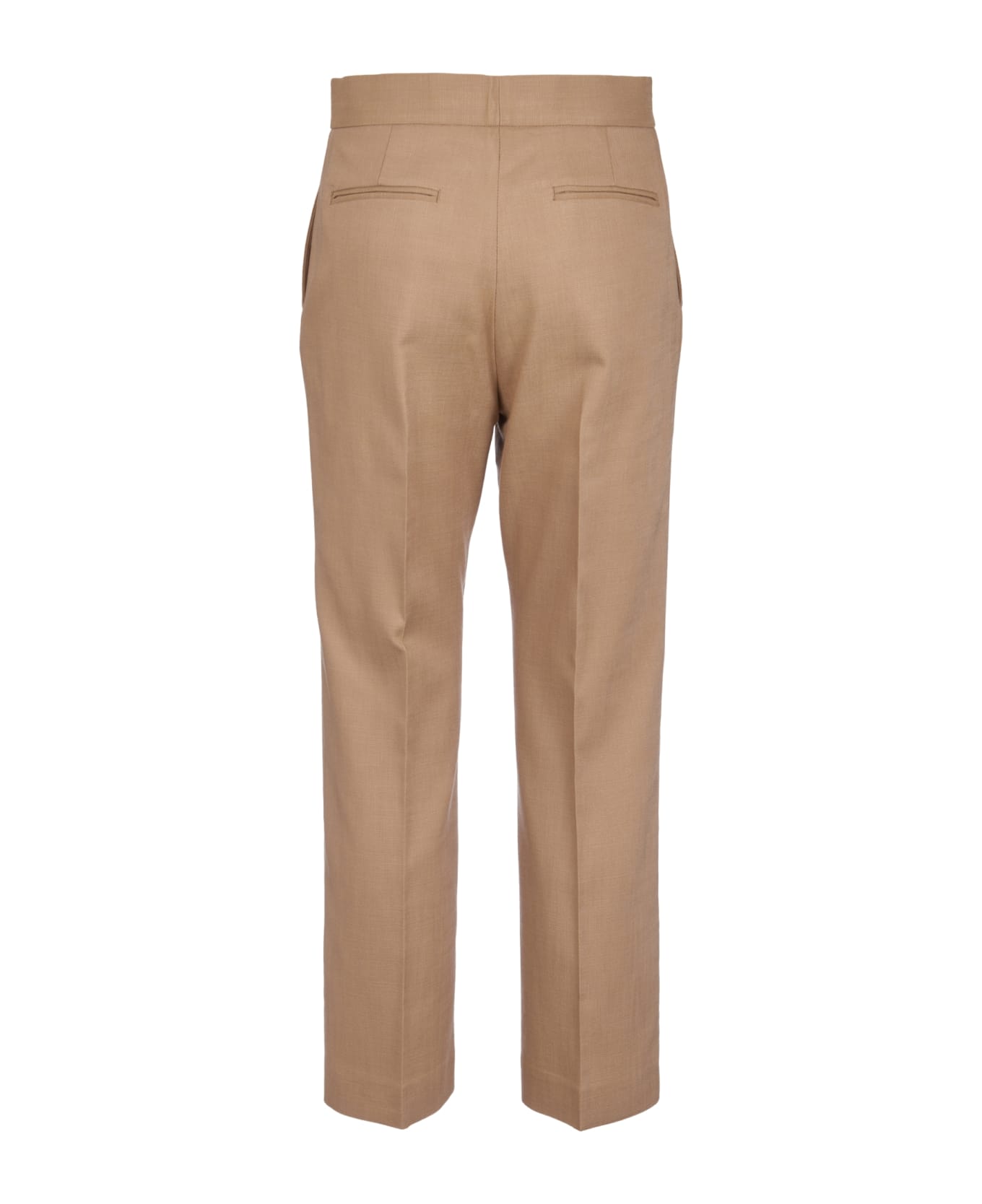 MSGM Concealed Trousers - Beige