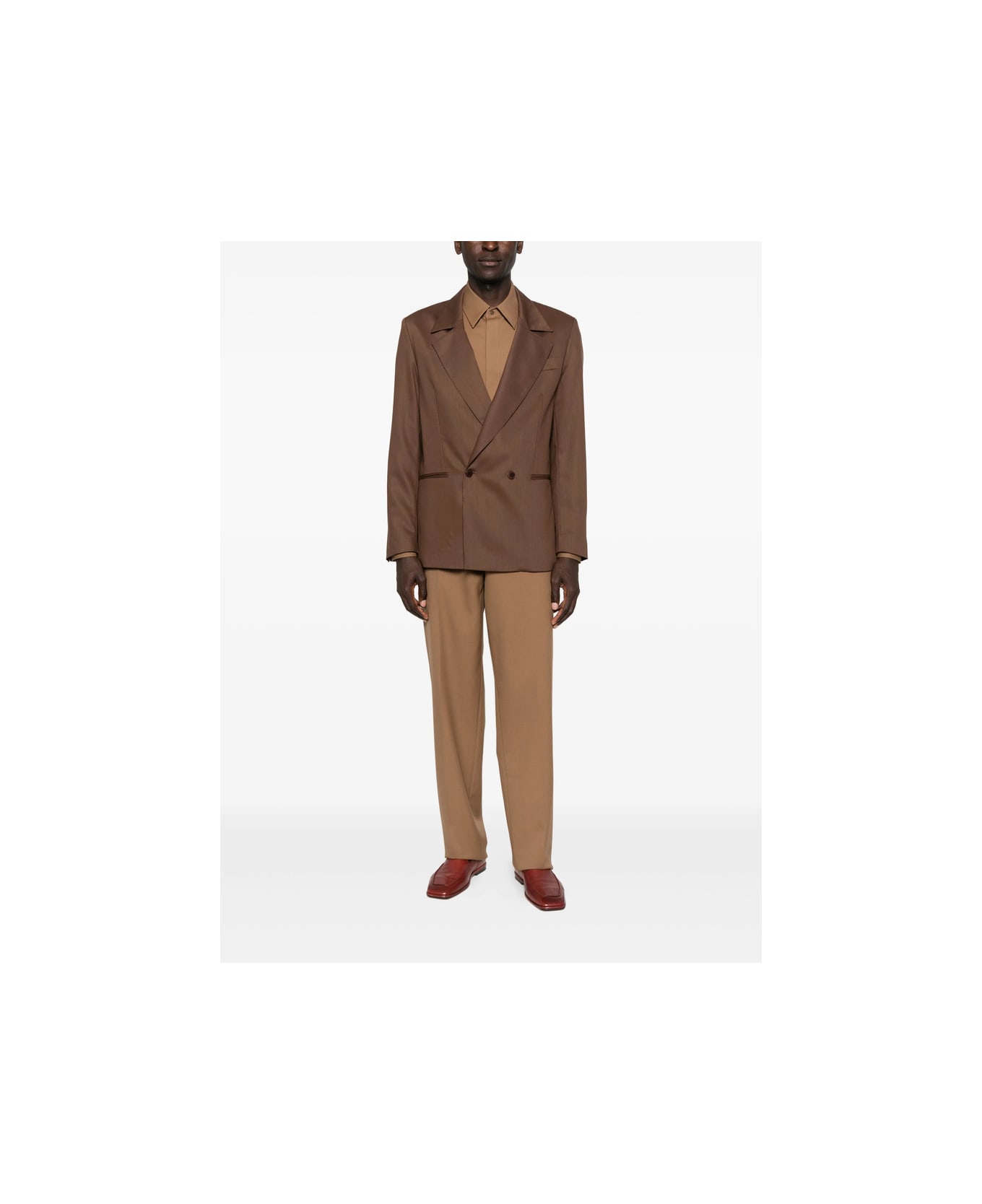 costumein Jacket - BROWN