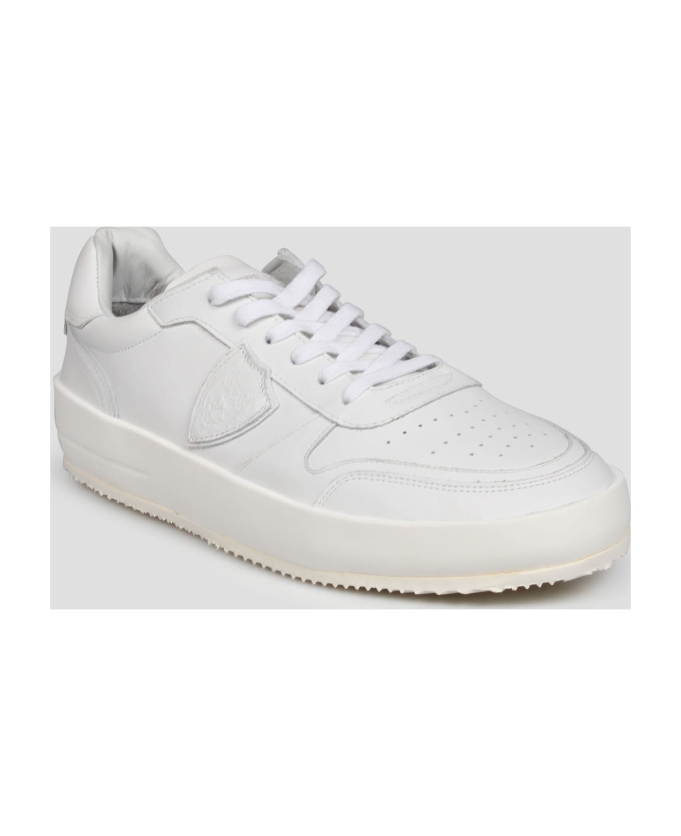 Philippe Model Nice Low Man Sneakers - White