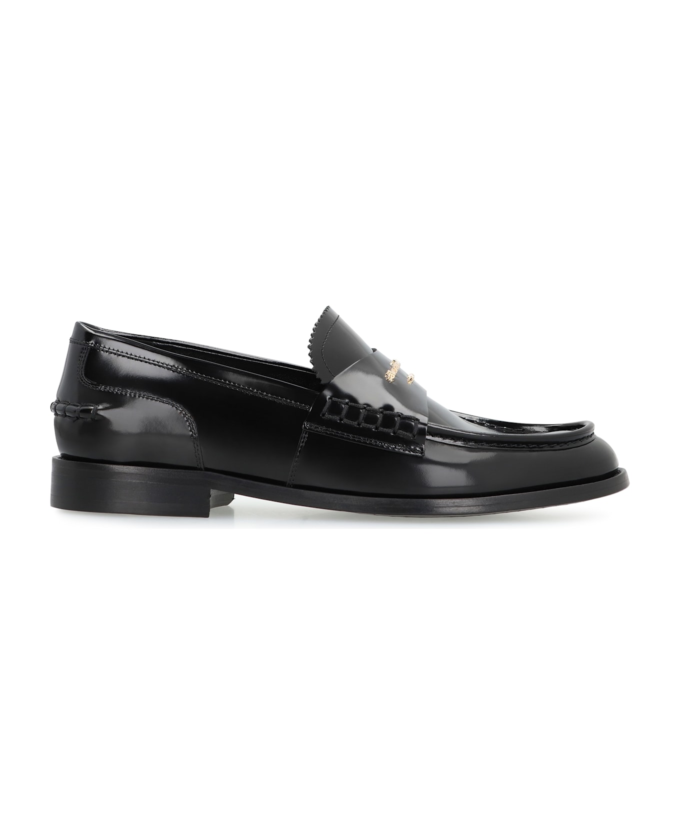 Alexander Wang Carter Patent Leather Loafers - black