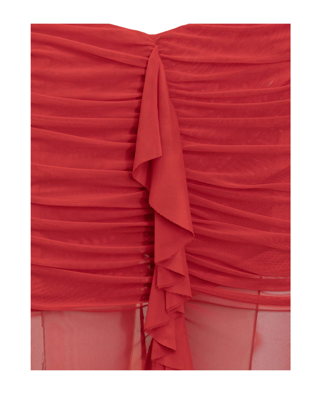 De La Vali Tiramisu Skirt - RED スカート