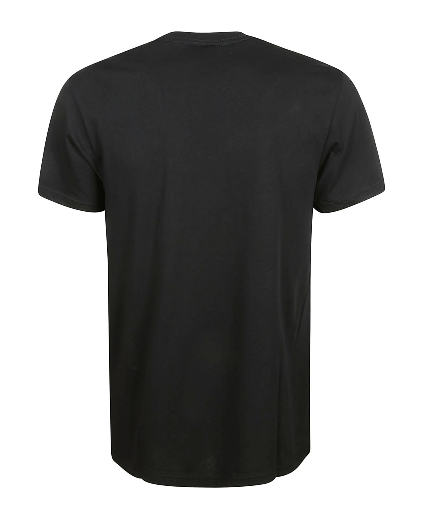 Paul Smith Slim Fit T-shirt B&w Zebra - Very Dark Navy