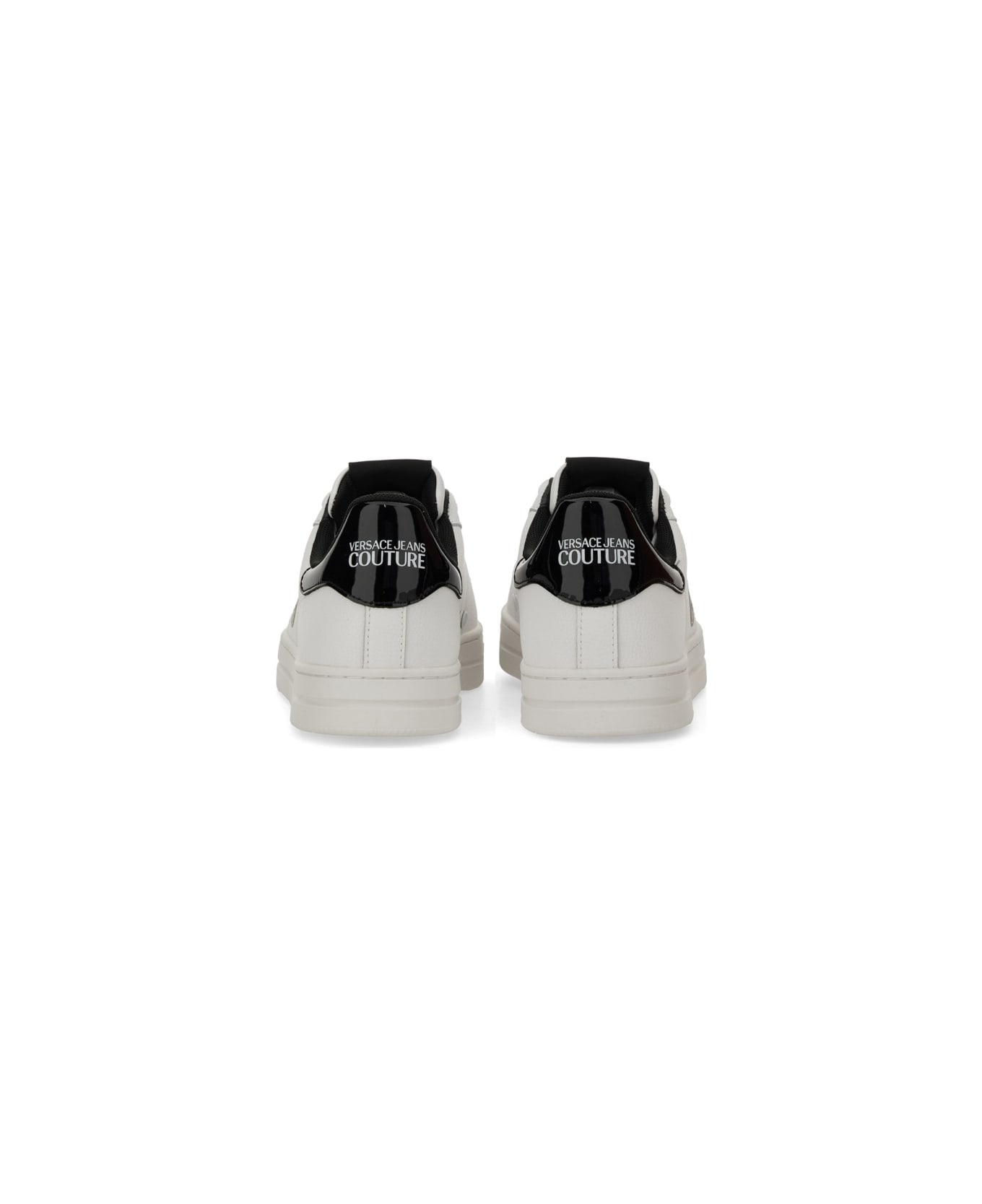 Versace Jeans Couture Leather Sneaker - WHITE