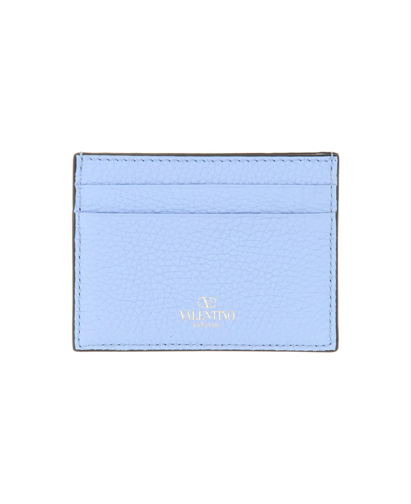 Valentino Garavani Rockstud Card Holder - BLUE