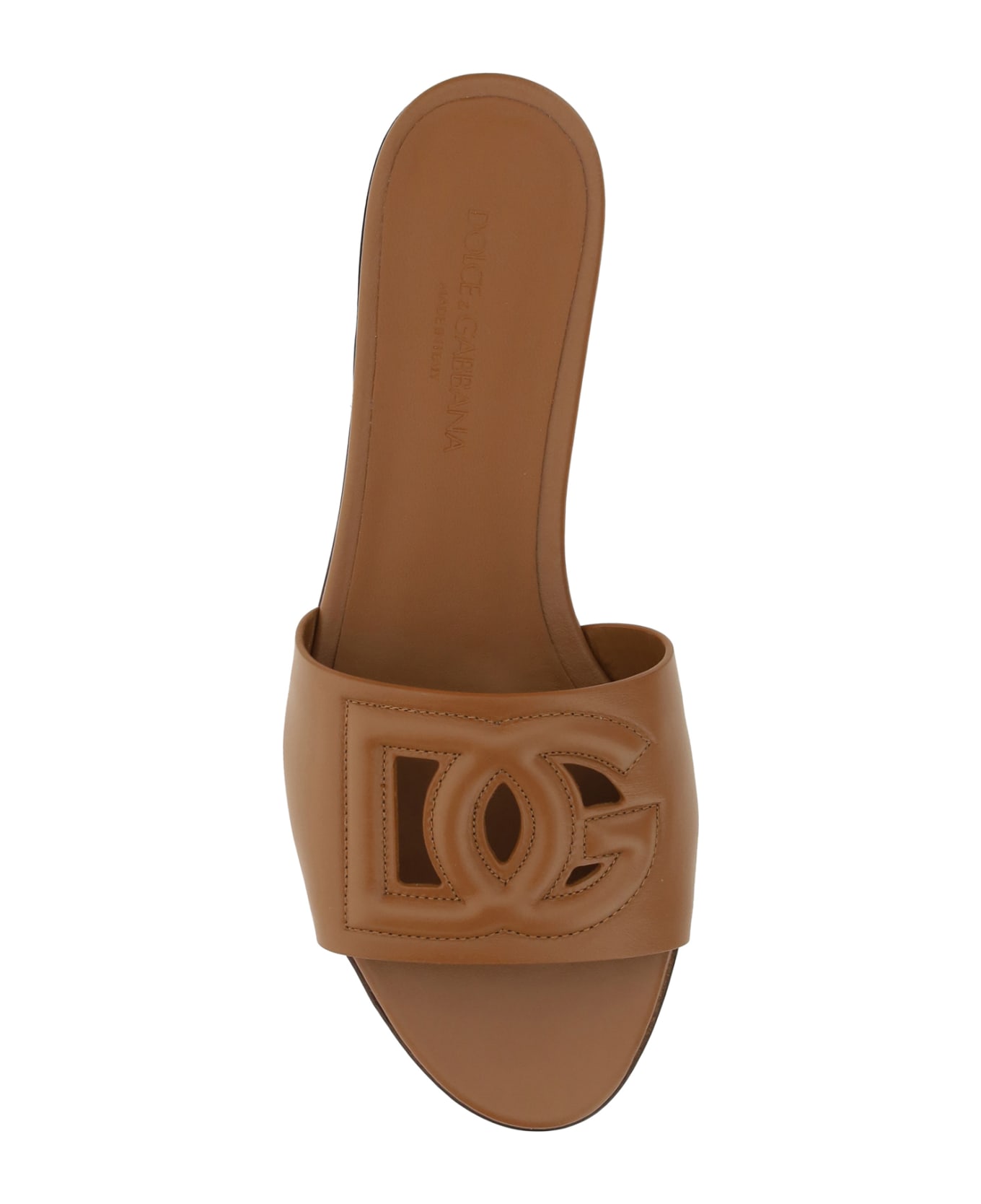 Dolce 
Gabbana D&amp;g Sandals - Leather Brown