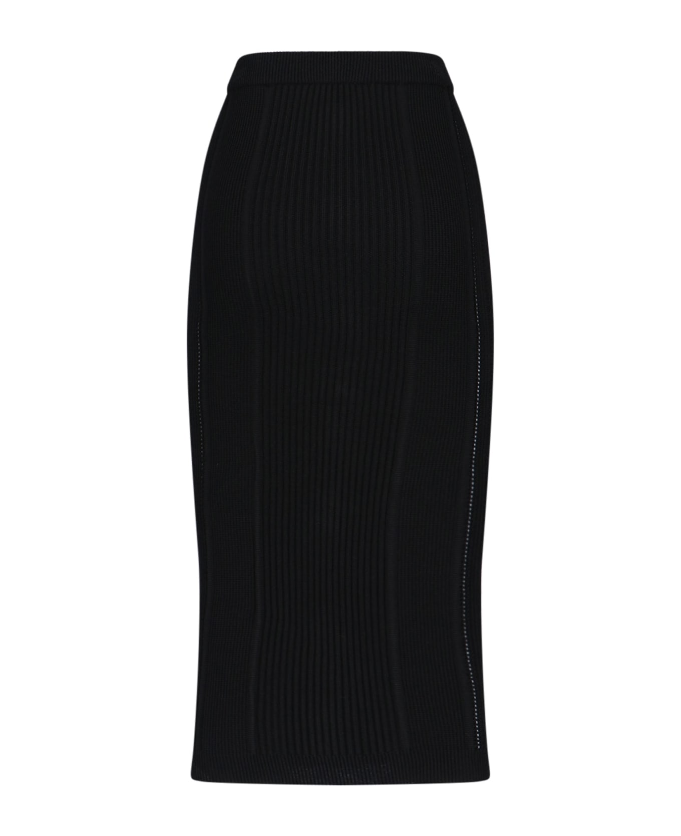 Balmain Midi Skirt - Black   スカート