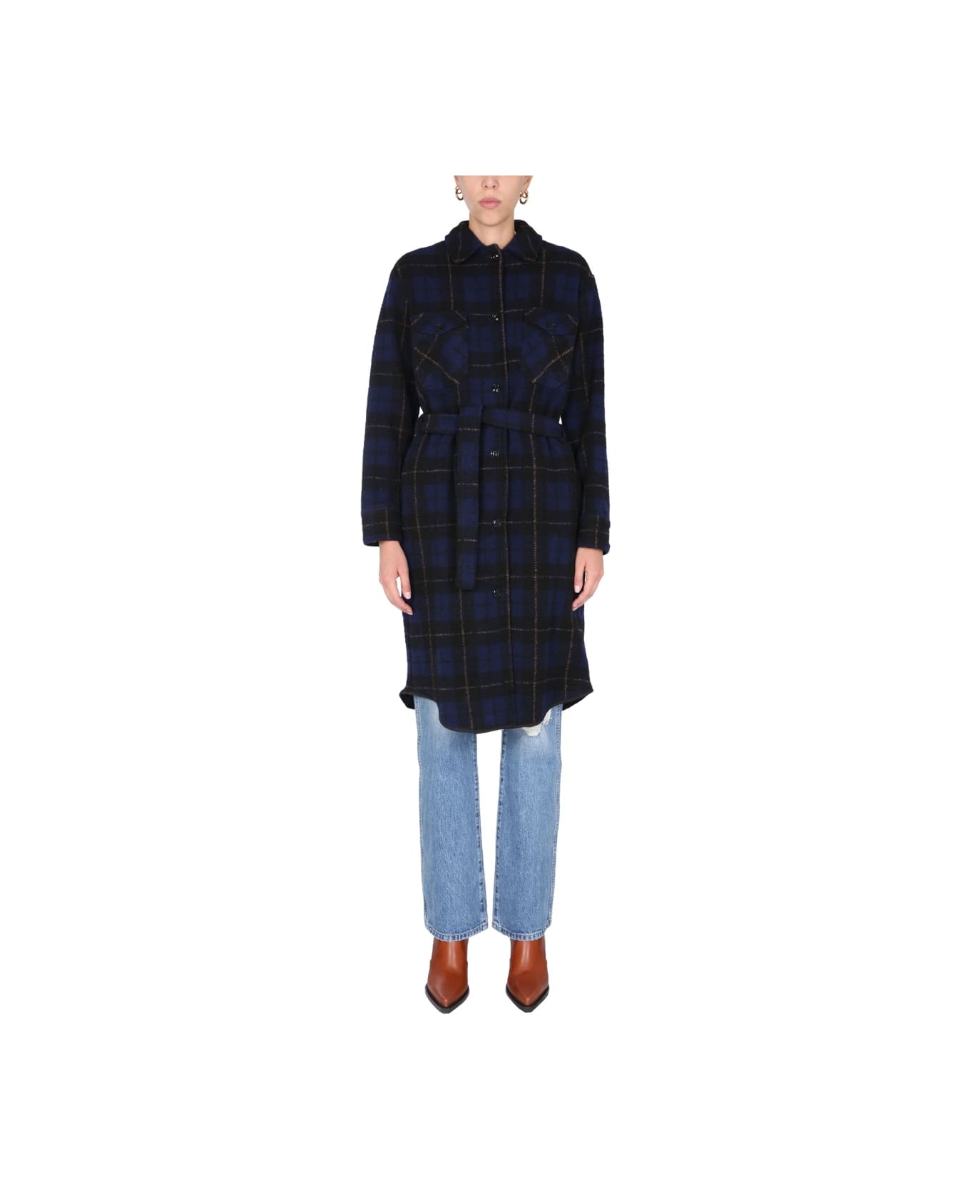 Woolrich "gentry" Trench - BLUE