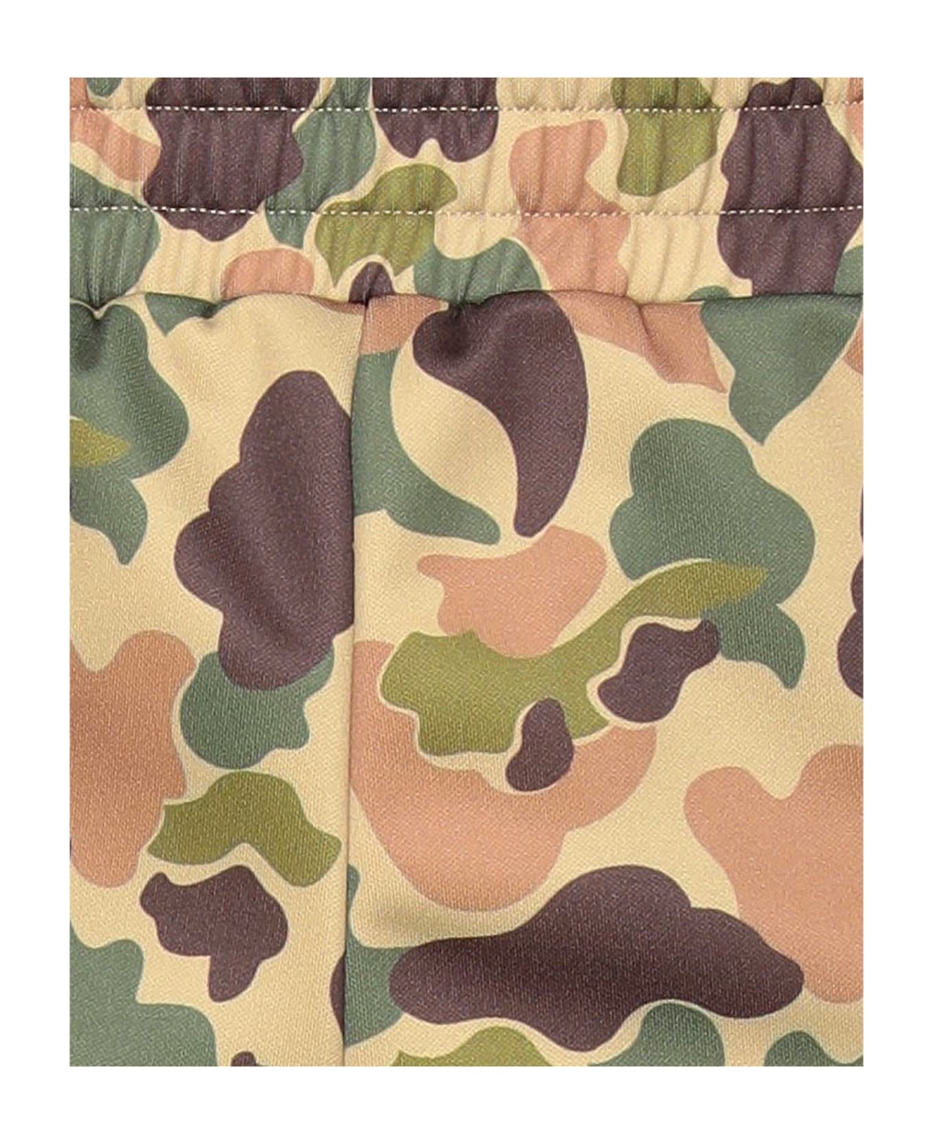 Palm Angels Camouflage Sweatpants - Brown