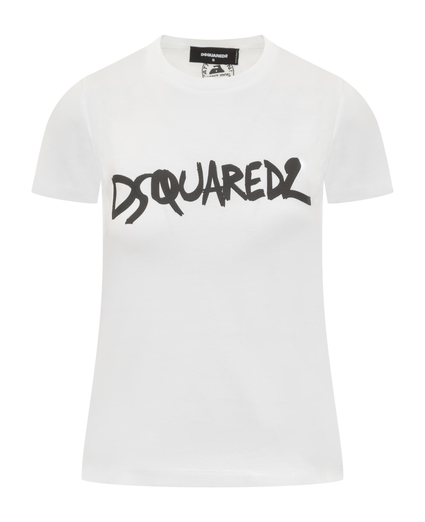 Dsquared2 T-shirt With Logo - WHITE Tシャツ