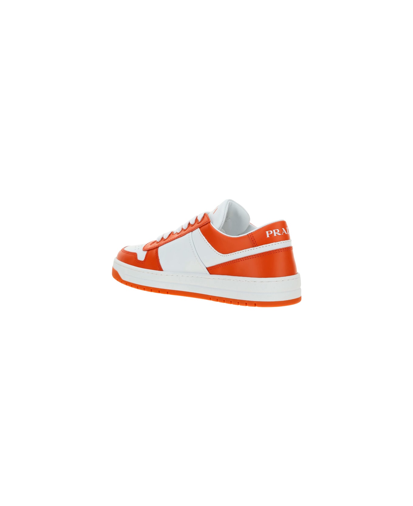 Prada Sneakers - Bianco+arancio
