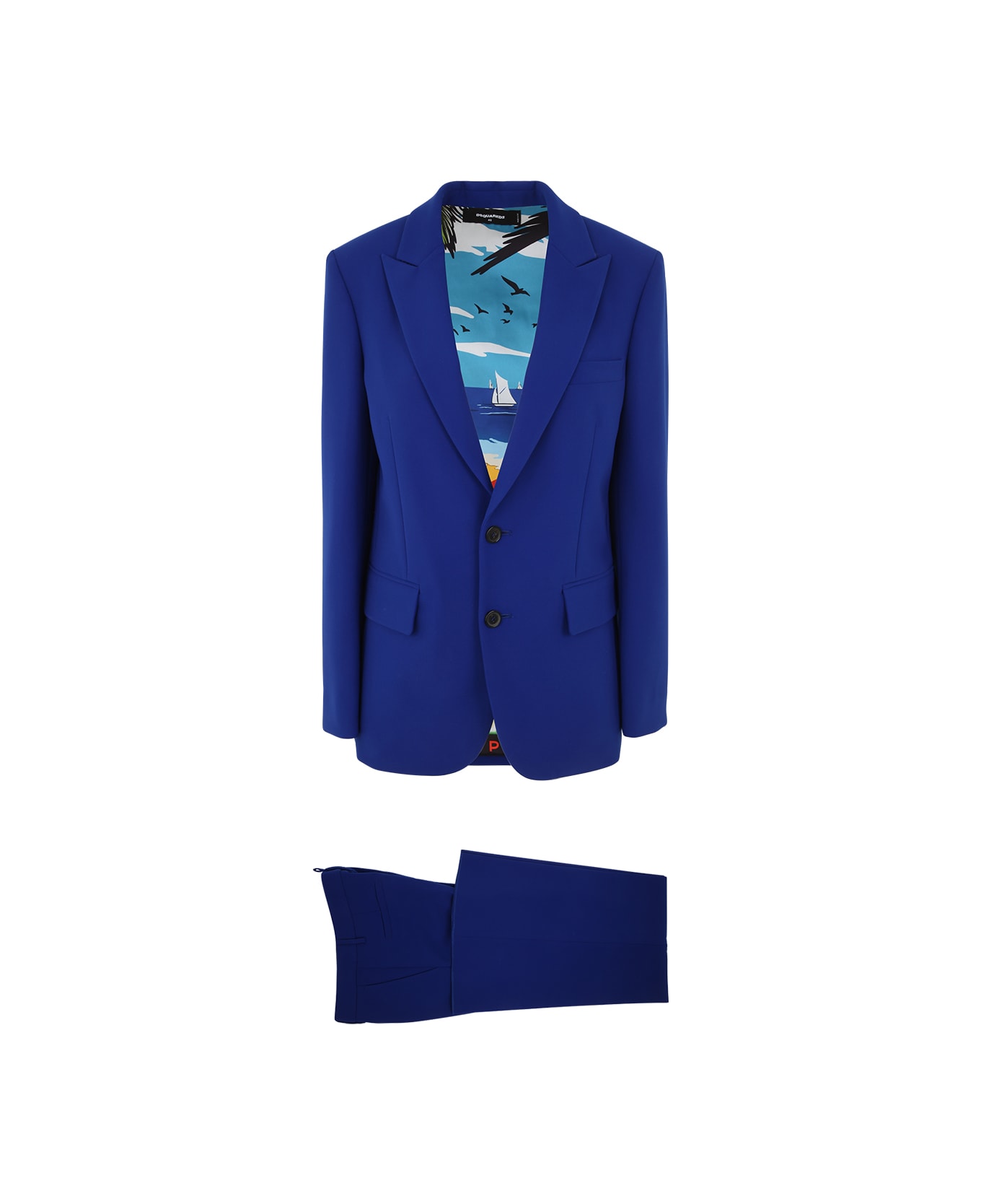 Dsquared2 Suit With Pockets - Ink Blue