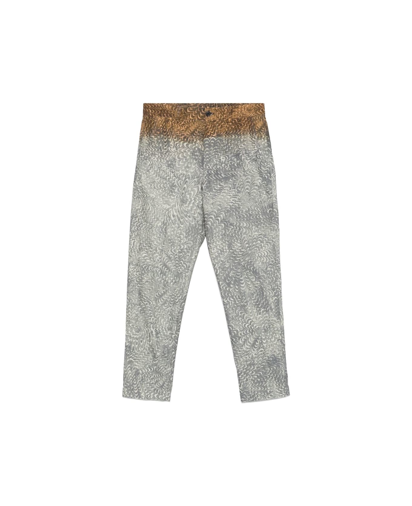 Dries Van Noten Pant - GREY/BROWN